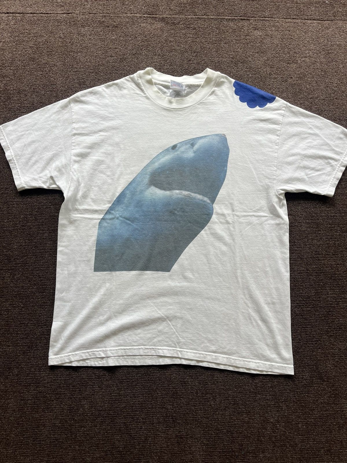 Arts & Science Vintage SHARK I Want a Bite Of Blue Water Sea Foods 90’s Size US XL / EU 56 / 4 - 4 Thumbnail