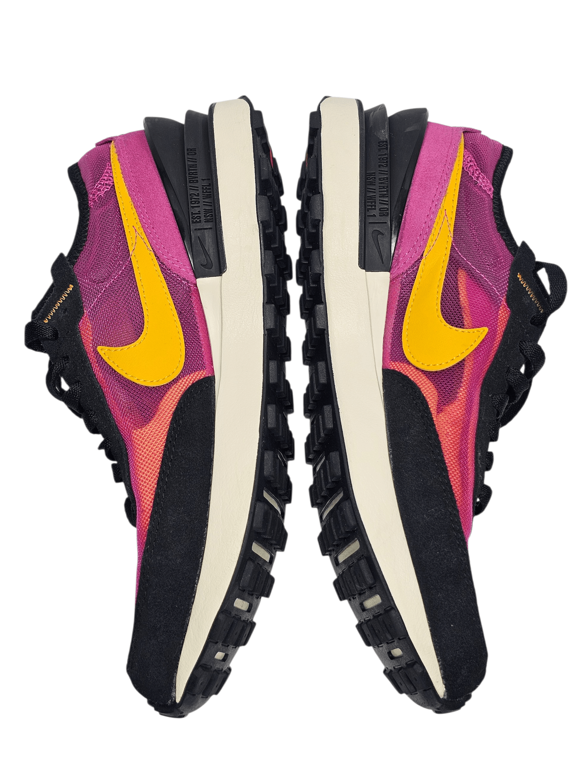 Nike Nike Waffle One Active Fuchsia University Gold Black Size US 7.5 / IT 37.5 - 6 Thumbnail