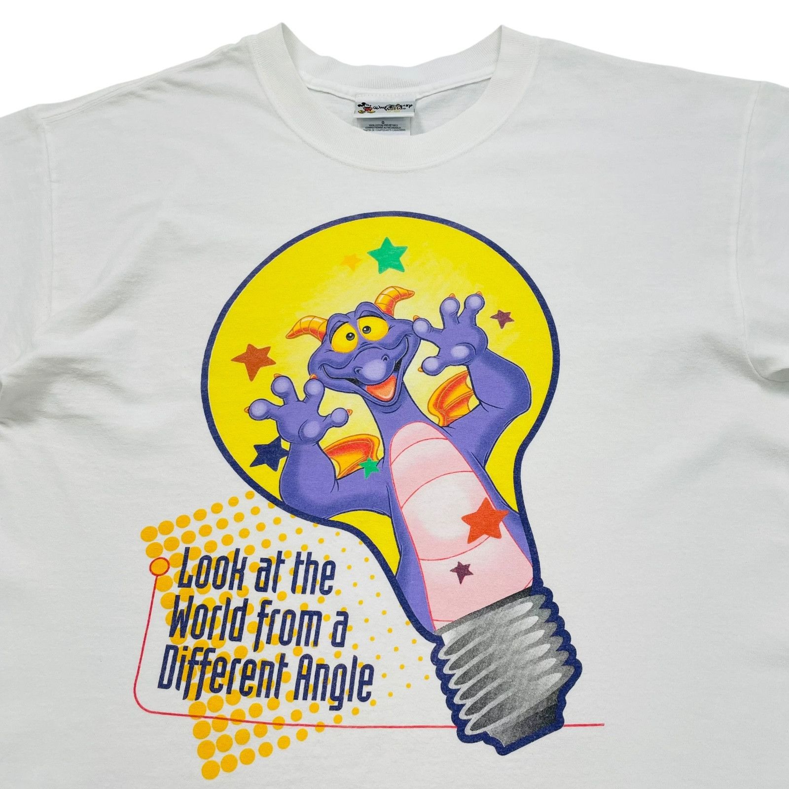 Disney × Vintage 90s 00s EPCOT FIGMENT IMAGINATION INSTITUTE T-SHIRT SIZE L Size US L / EU 52-54 / 3 - 2 Thumbnail