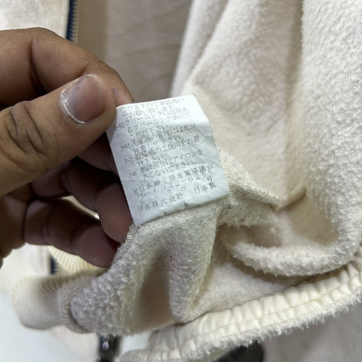 Vintage Vintage Lupo Di Mare Sina Cova Japanese Fleece Sweater Size US L / EU 52-54 / 3 - 12 Thumbnail