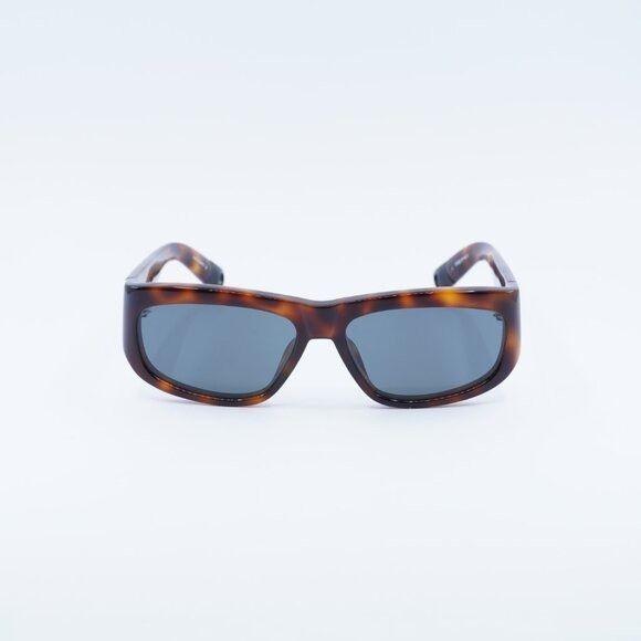 Jacquemus Jacquemus PILOTA JAC/2 C4 Sunglasses Havana Square Frame Size ONE SIZE - 3 Thumbnail