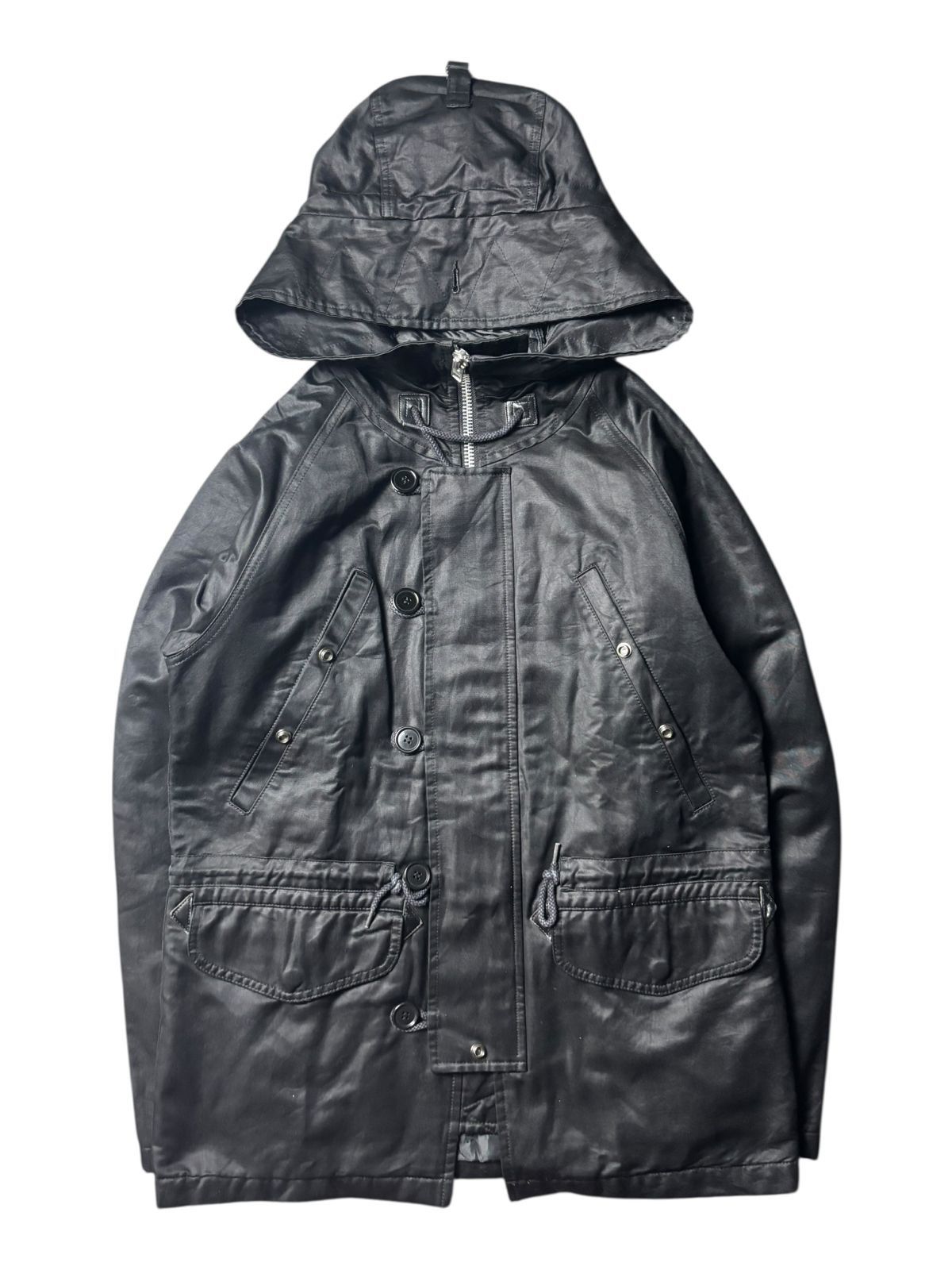 AW2008 Cabane De Zucca Military Big Hoodie Jacket