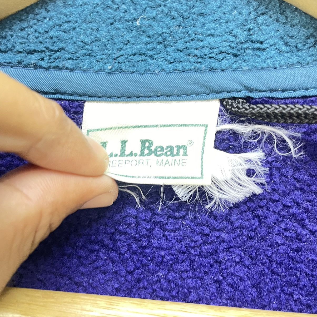 L.L. Bean 💥Vintage Ll Bean Sherpa Zipper Jacket Size US M / EU 48-50 / 2 - 4 Thumbnail