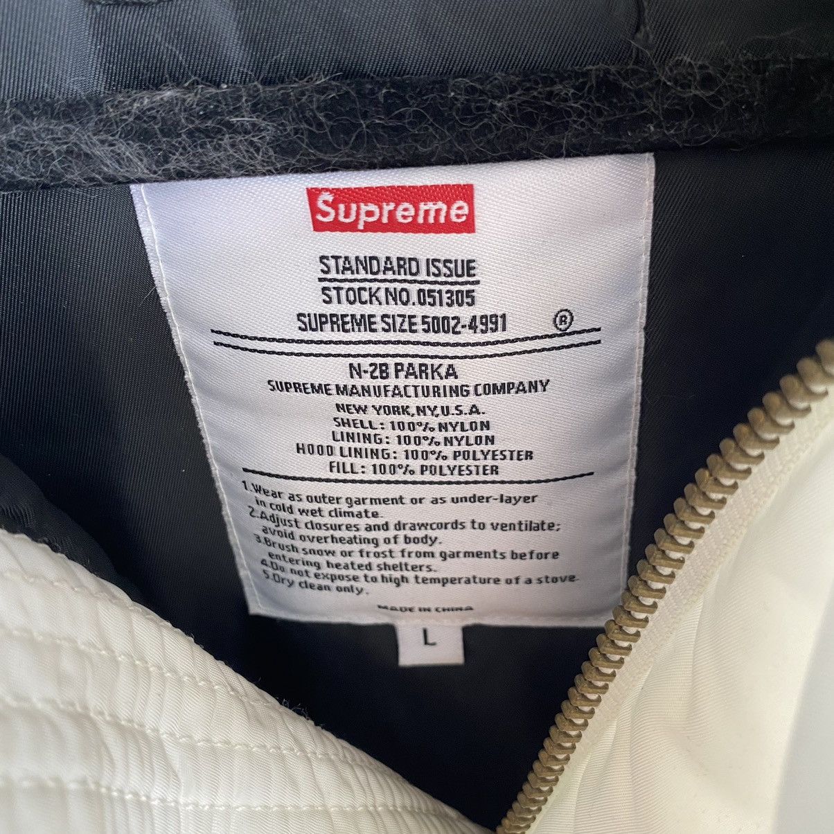 Supreme Supreme N-3B Bomber Size US L / EU 52-54 / 3 - 11 Thumbnail
