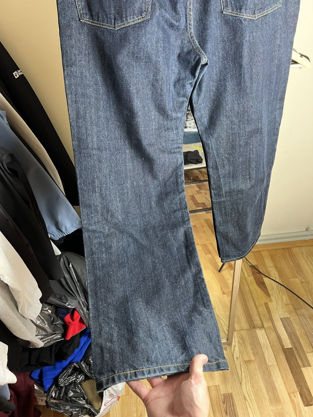 Levi's Vintage Levis 559 Straight Blue Jeans Levi's Denim Size US 40 / EU 56 - 6 Thumbnail