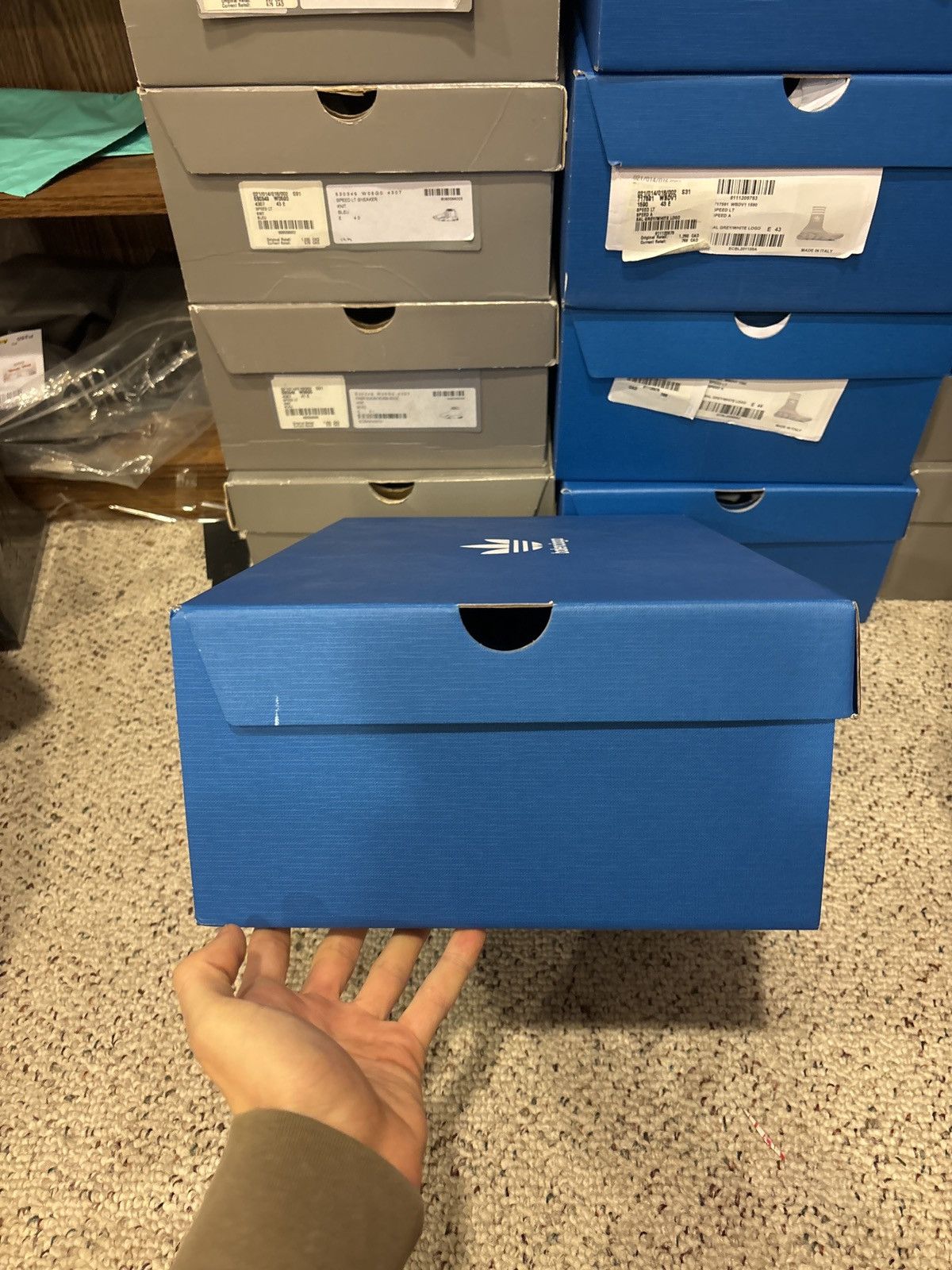 Adidas × Balenciaga Balenciaga x Adidas White Speed Runners Size US 12 / EU 45 - 7 Thumbnail
