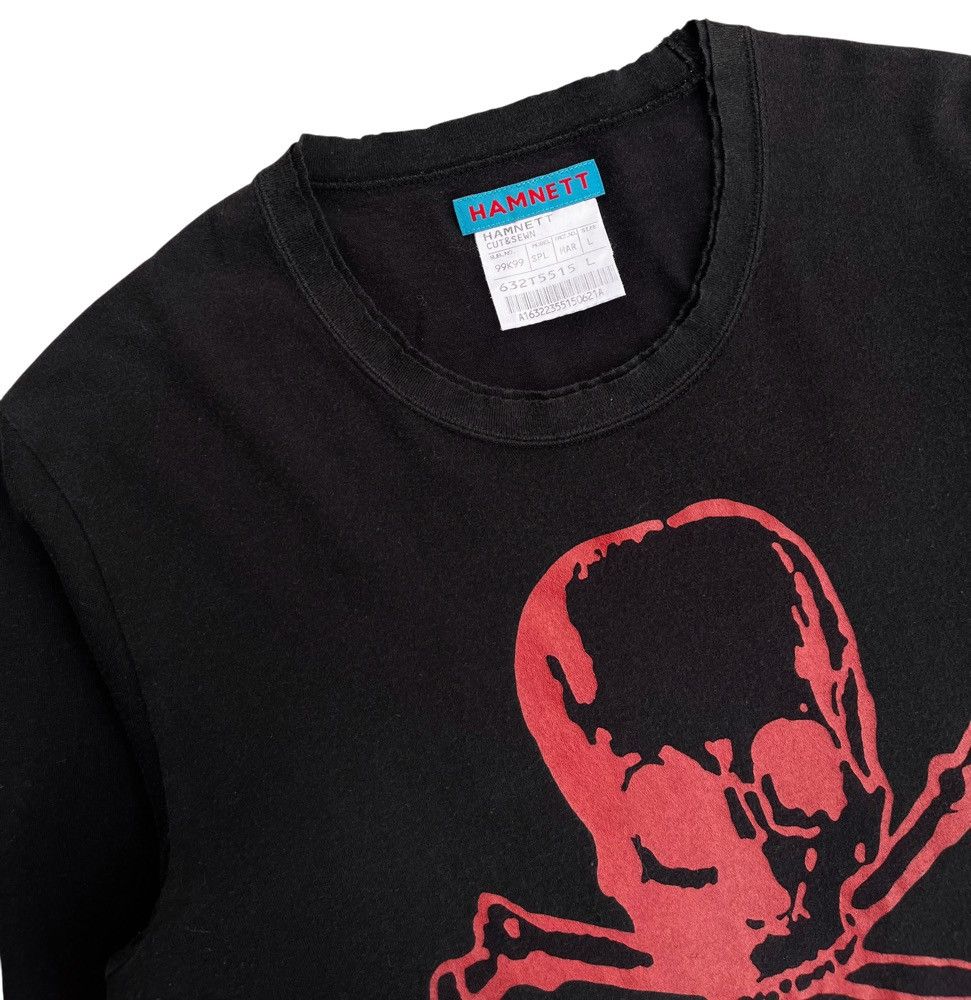 Katharine Hamnett London Skull & Crossbones Raw Edge Longsleeve Size US L / EU 52-54 / 3 - 4 Thumbnail