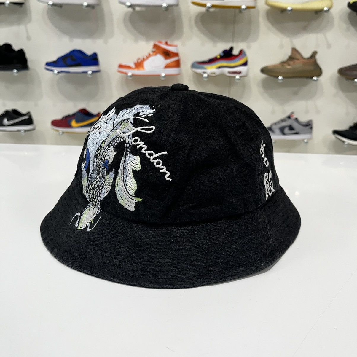 Palace Palace Carp Bucket Hat Black Size ONE SIZE - 2 Thumbnail