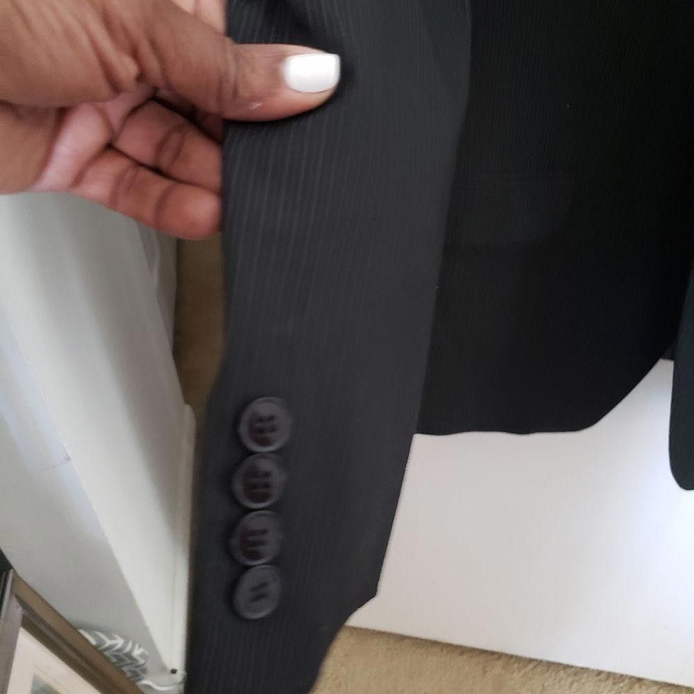 Calvin Klein CT1040a Calvin Klein Men's Suit Black Size 38R - 5 Thumbnail