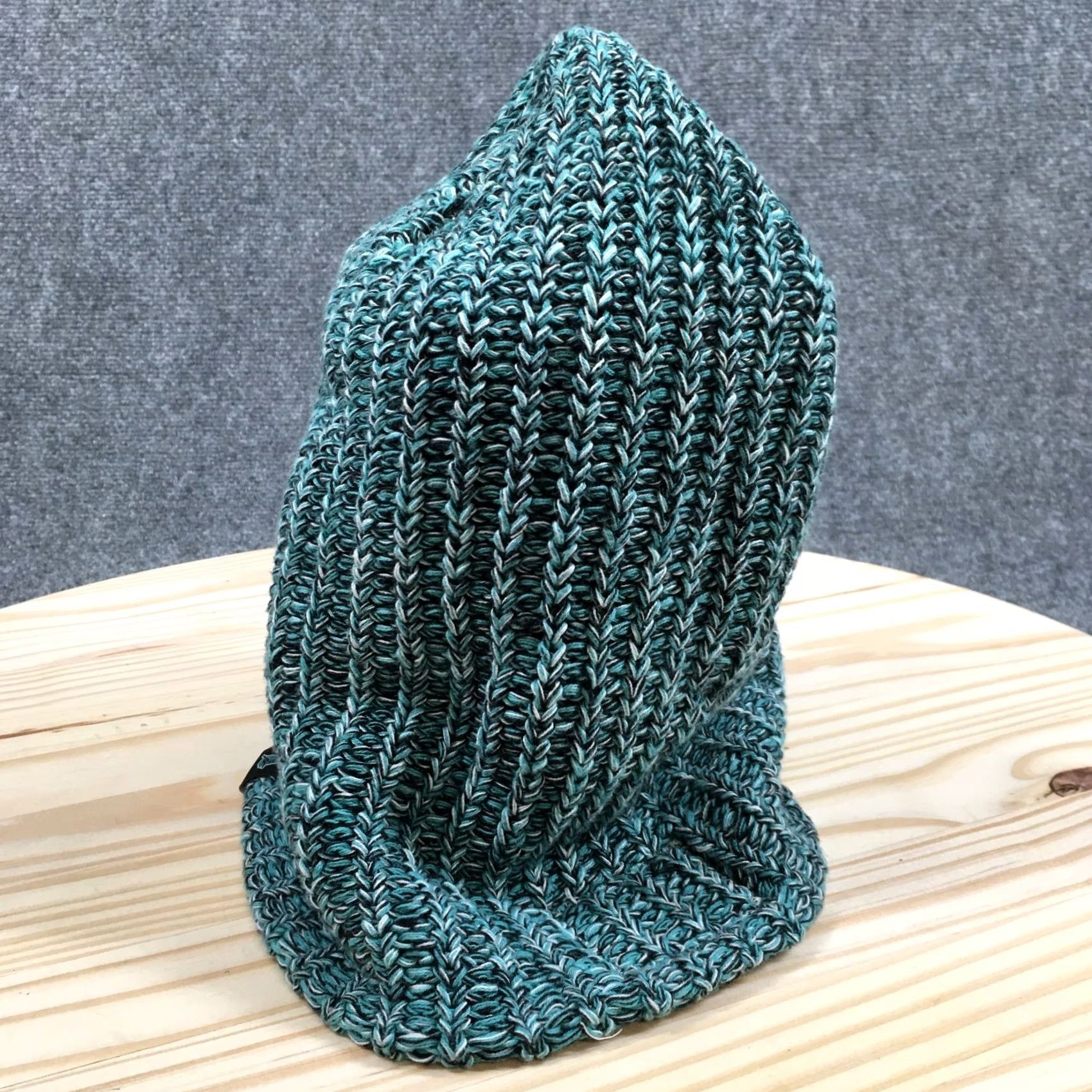 Vintage Love Your Melon Beanie Knitted Hat Mens One Size Green Cotton Pull On Casual Size ONE SIZE - 5 Thumbnail