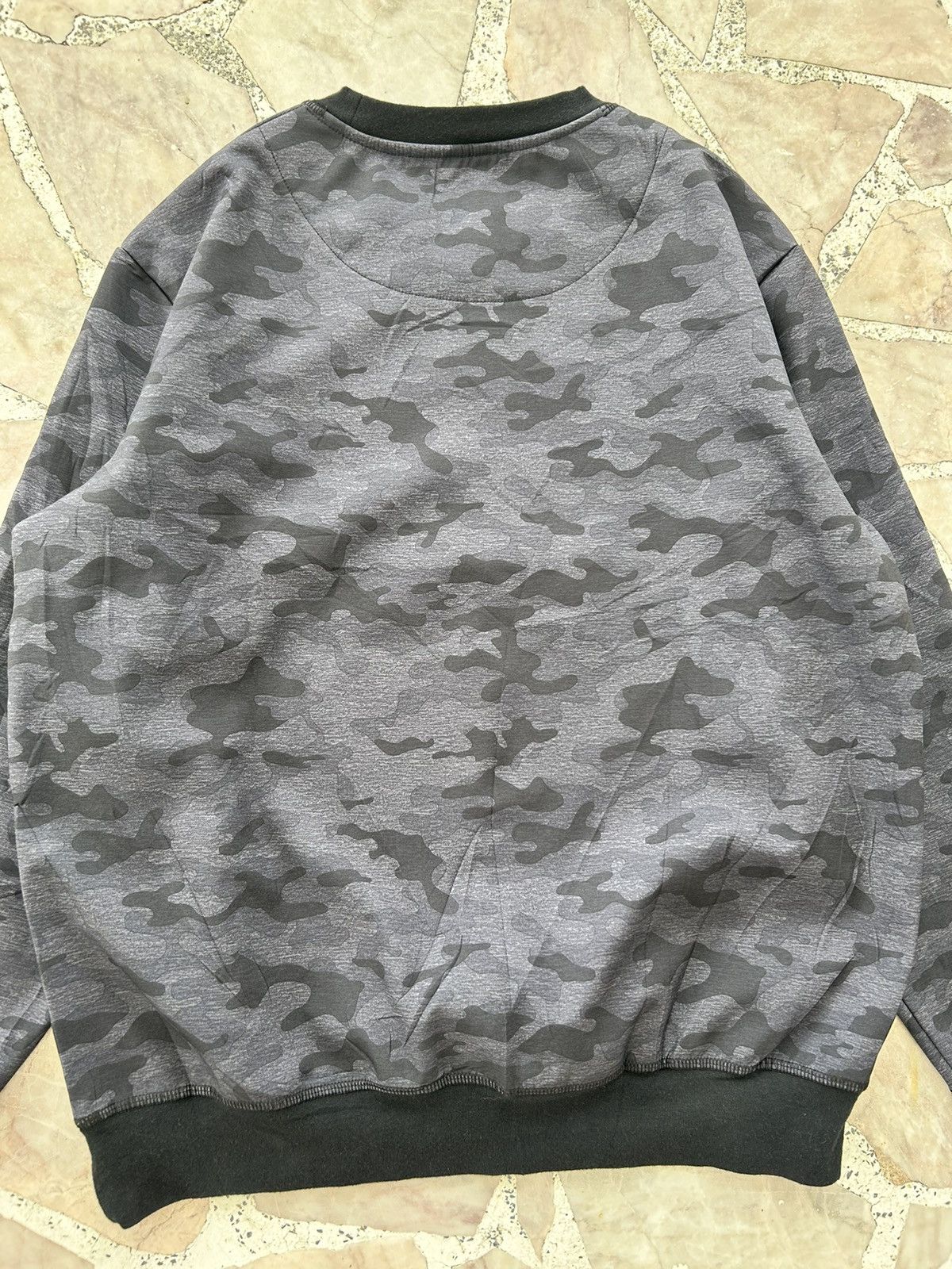 Neighborhood Neighbourhood Nylon Sweatshirt Black Camo Size US M / EU 48-50 / 2 - 12 Thumbnail