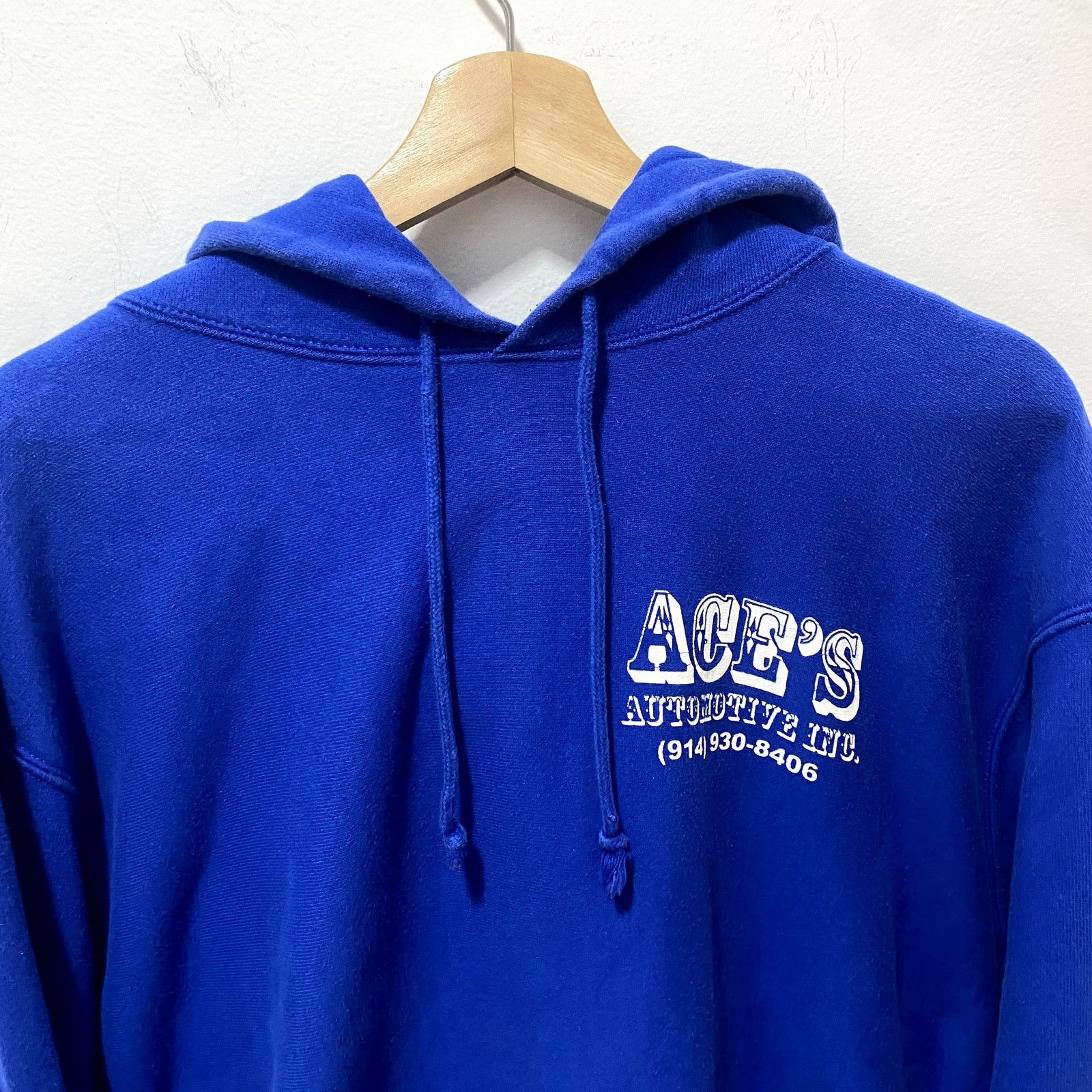 Champion Champion Reverse Weave Ace's Automotive Workwear Hoodie Size US XL / EU 56 / 4 - 3 Thumbnail