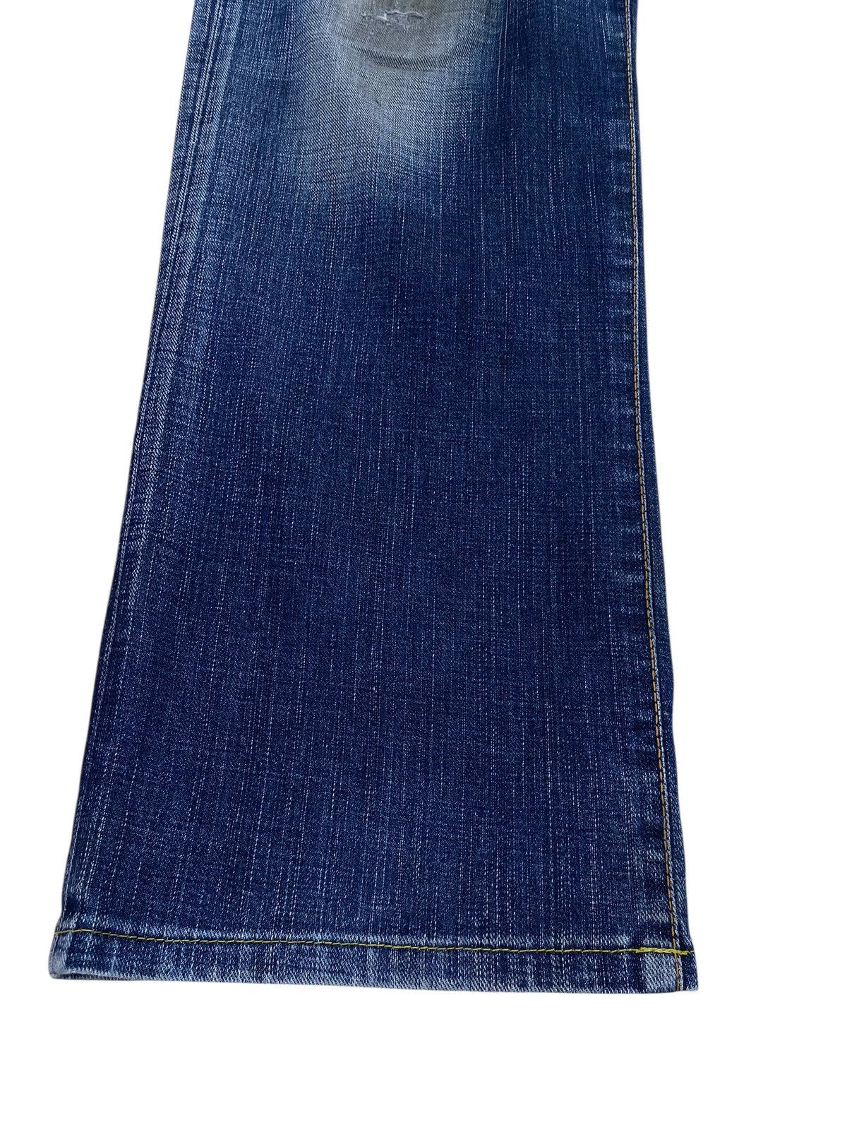 Edwin Edwin Mud Wash Ripped Style Loose Jean Size US 33 - 6 Thumbnail