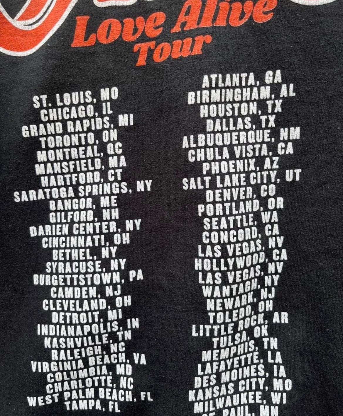Other Heart Love Alive 2019 Tour Hoodie Sweatshirt Size US M / EU 48-50 / 2 - 7 Thumbnail