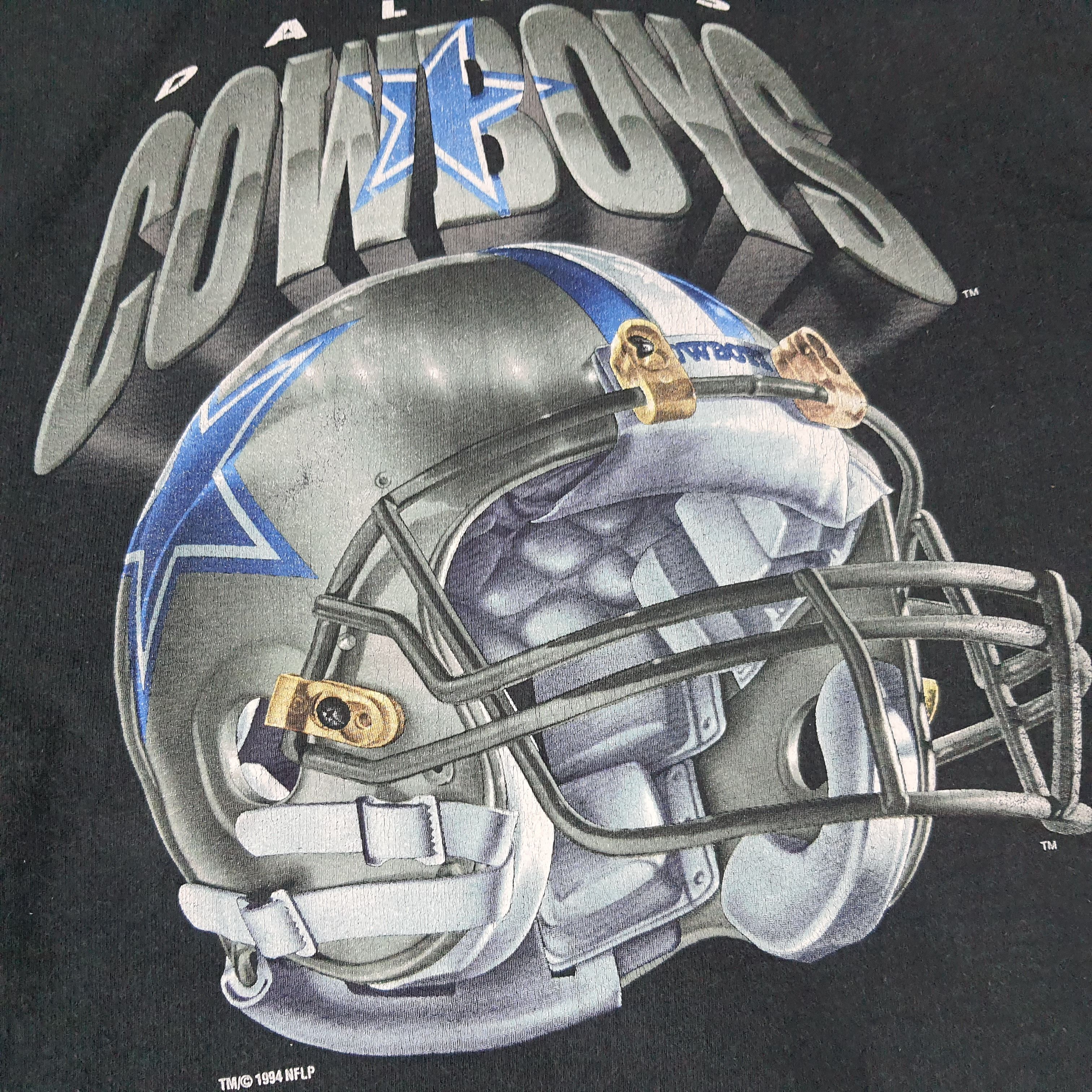Salem Sportswear Vintage Dallas Cowboys 90s NFLP Sweatshirt C262N18 Size US L / EU 52-54 / 3 - 2 Thumbnail