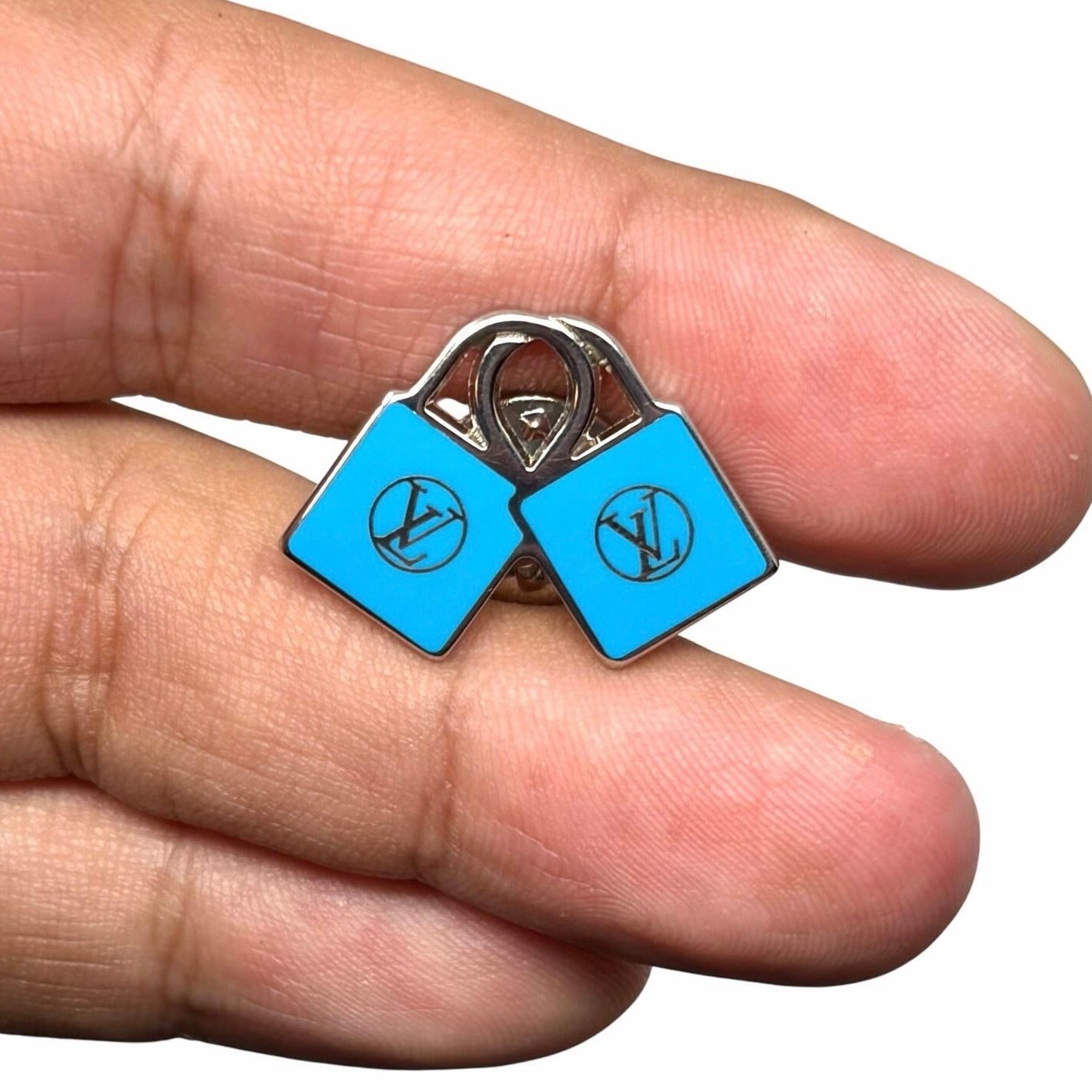 Louis Vuitton Louis Vuitton Padlock Pin Size ONE SIZE - 2 Thumbnail