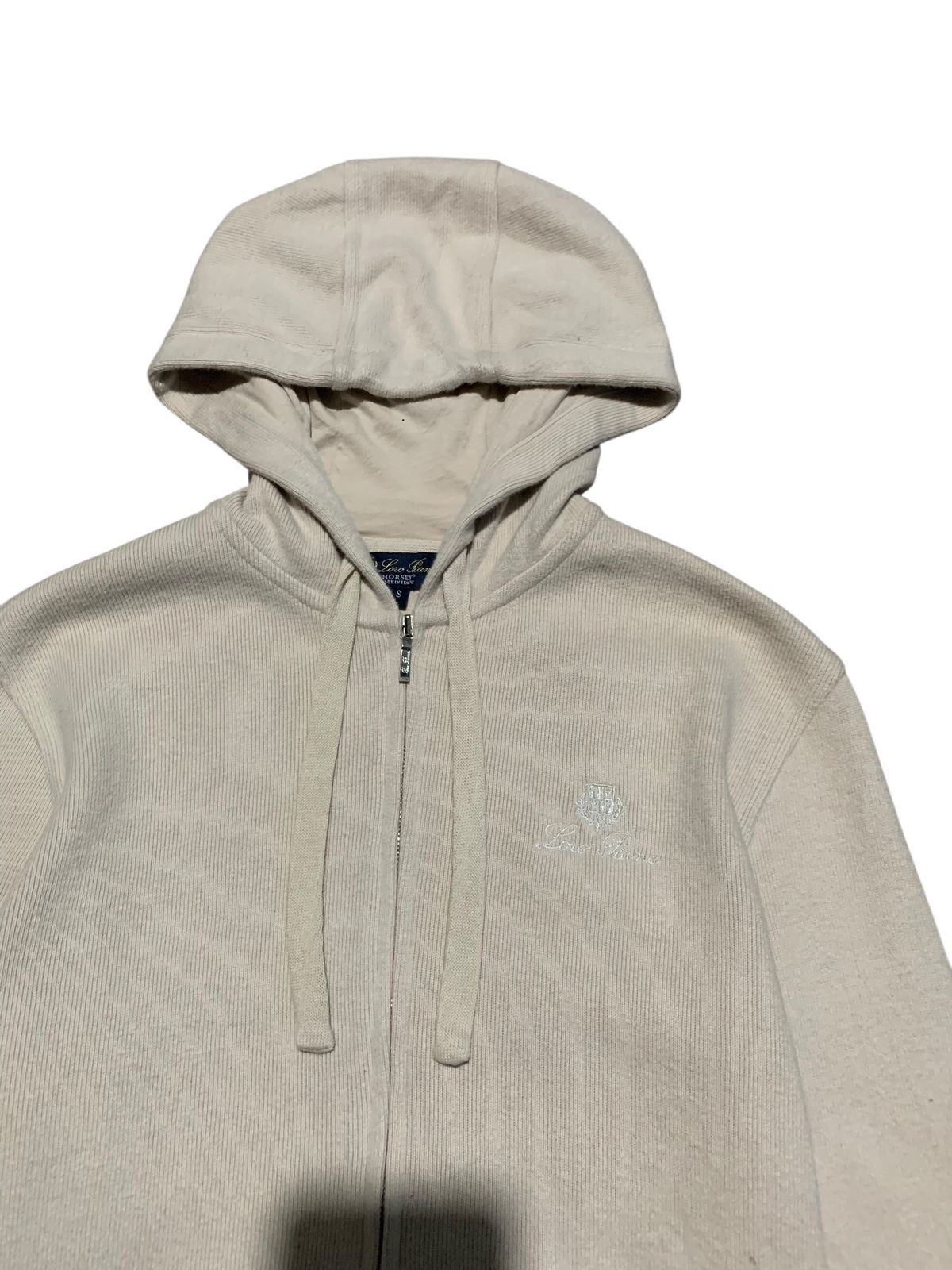 Loro Piana Loro Piana double zipper hoodie in beige Size S / US 4 / IT 40 - 5 Thumbnail