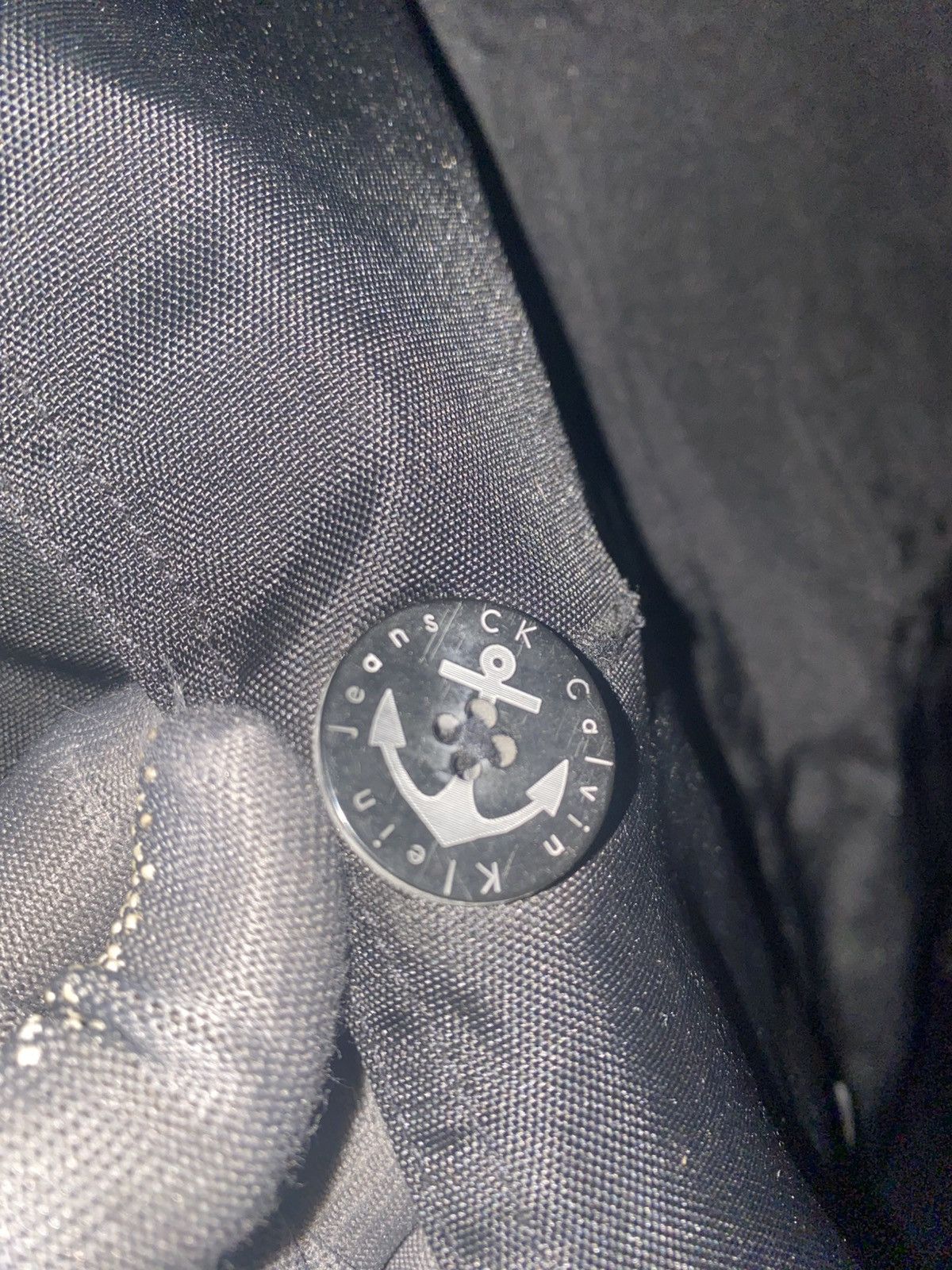 Calvin Klein Calvin Klein Jeans Black Double-Breasted Peacoat Minimalist Size US M / EU 48-50 / 2 - 6 Thumbnail