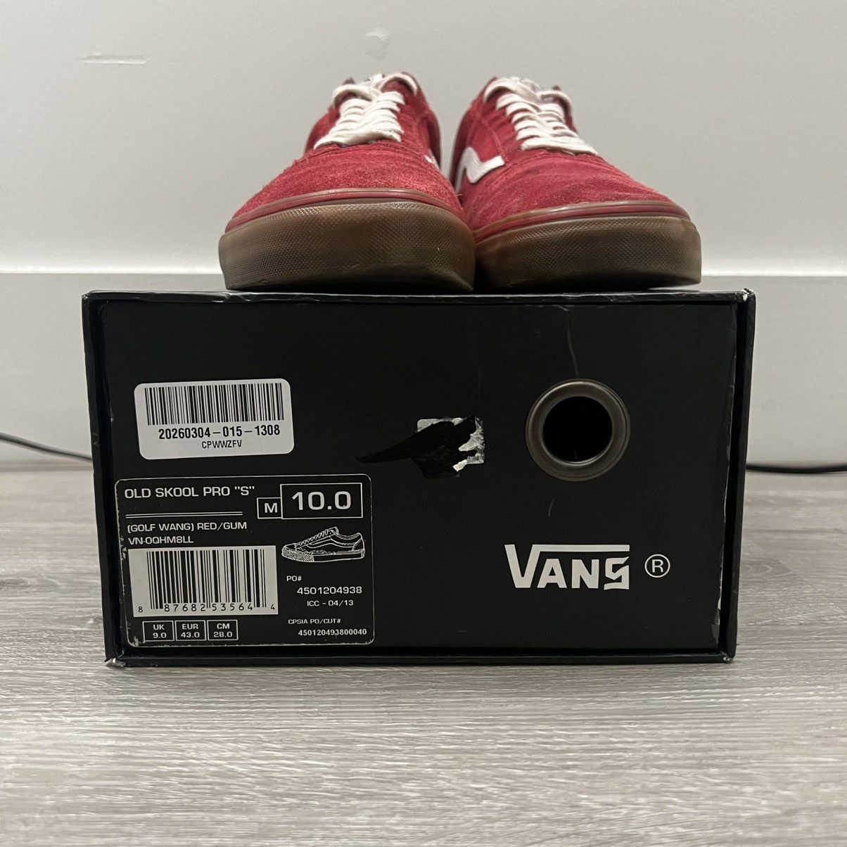 Golf Wang Golf Wang Vans Syndicate Old Skool Pro 2013 Size US 10 / EU 43 - 9 Thumbnail