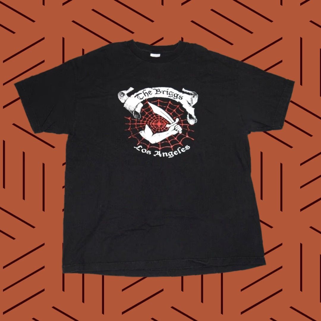 Vintage VINTAGE THE BRIGGS PUNK ROCK BAND SHORT SLEEVE T-SHIRT XL BLACK 90s MENS Size US XL / EU 56 / 4 - 1 Thumbnail