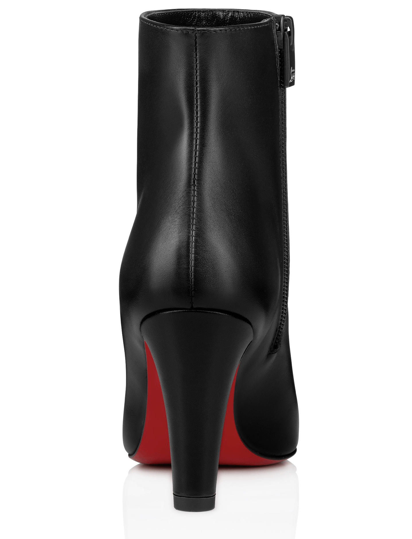 Christian Louboutin Vibella Booty 85 Black Calf Leather Pointed Heel Bootie 39 Size US 9 / IT 39 - 11 Thumbnail