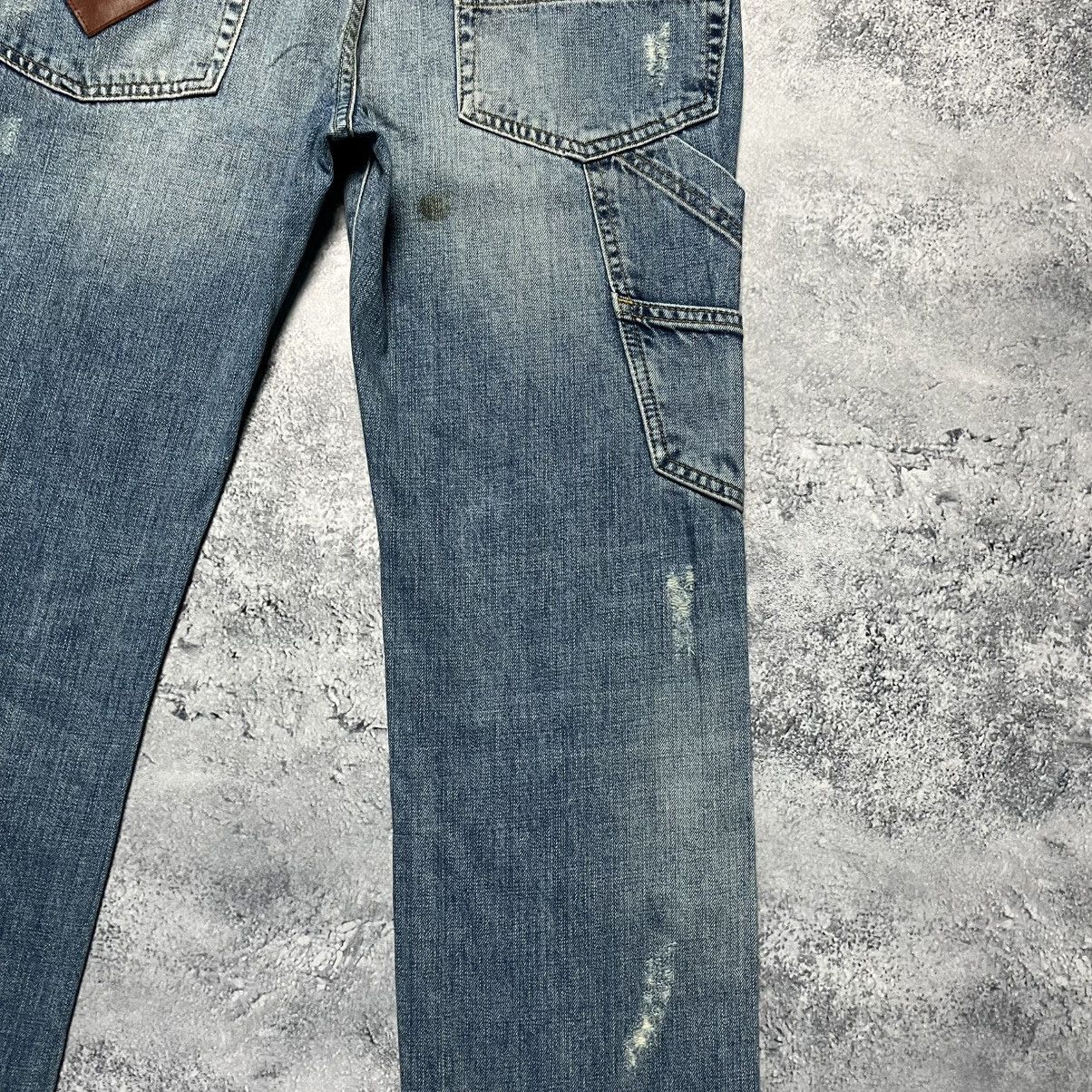 Desigual Vintage Desigual Distressed Trashed Denim Jeans Streetwear Size US 28 / EU 44 - 18 Thumbnail