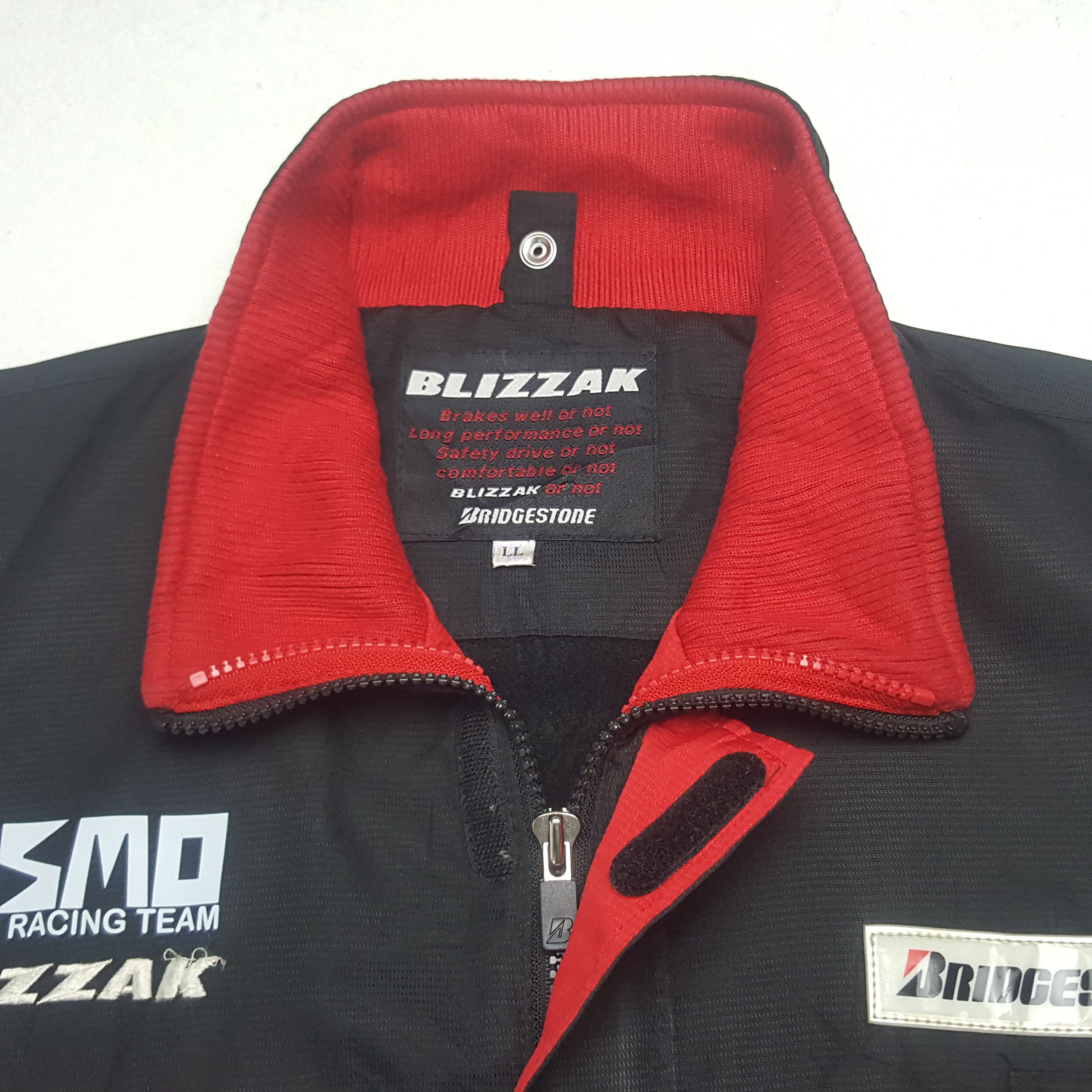 Japanese Brand × Vintage Vintage Bridgestone x Nissan Racing Windbreaker Jacket Size US XL / EU 56 / 4 - 5 Thumbnail