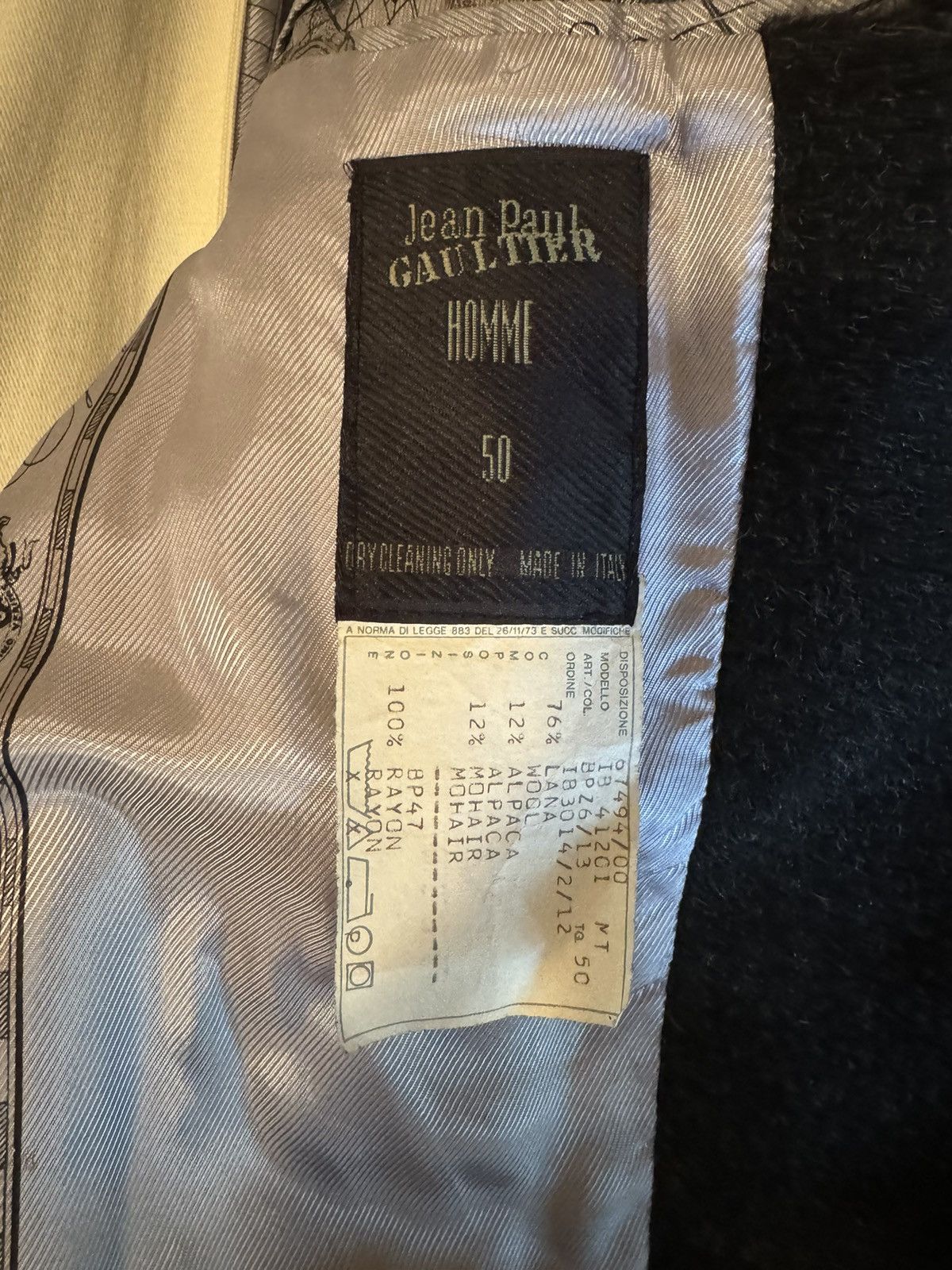 Jean Paul Gaultier JPG Archive Coat Size US L / EU 52-54 / 3 - 10 Thumbnail