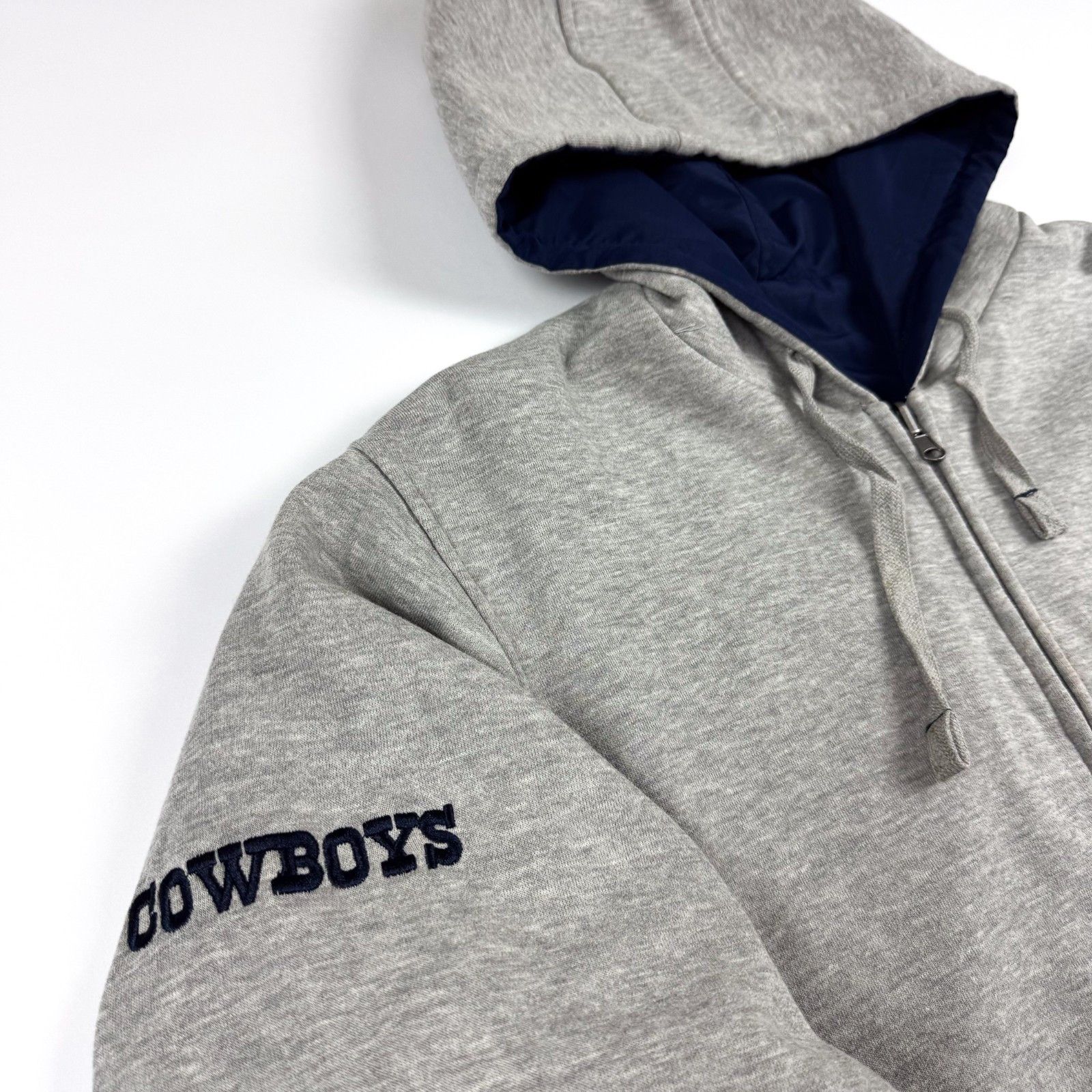 NFL New Dallas Cowboys Windbreaker XL Blue Gray NFL Reversible Size US XL / EU 56 / 4 - 10 Thumbnail