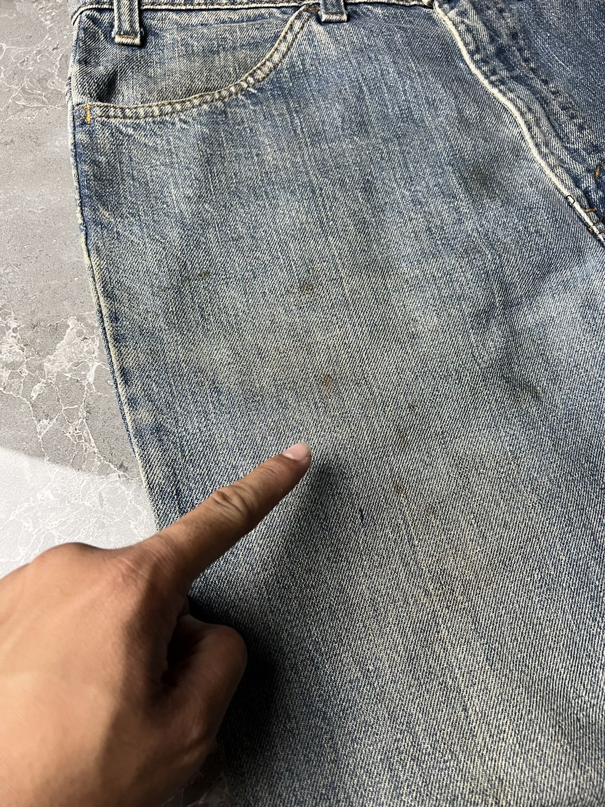 Levi's × Vintage Custom Levis Studded Cow Hair Pocket Size US 31 - 11 Thumbnail