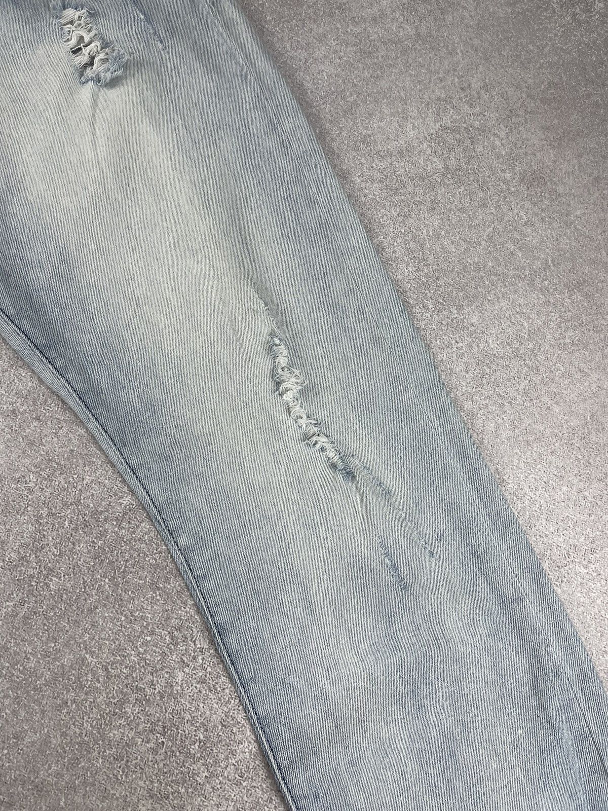 Armani × Armani Exchange Armani Exchange J13 Slim Distressed Denim Jeans Size US 40 / EU 56 - 5 Thumbnail