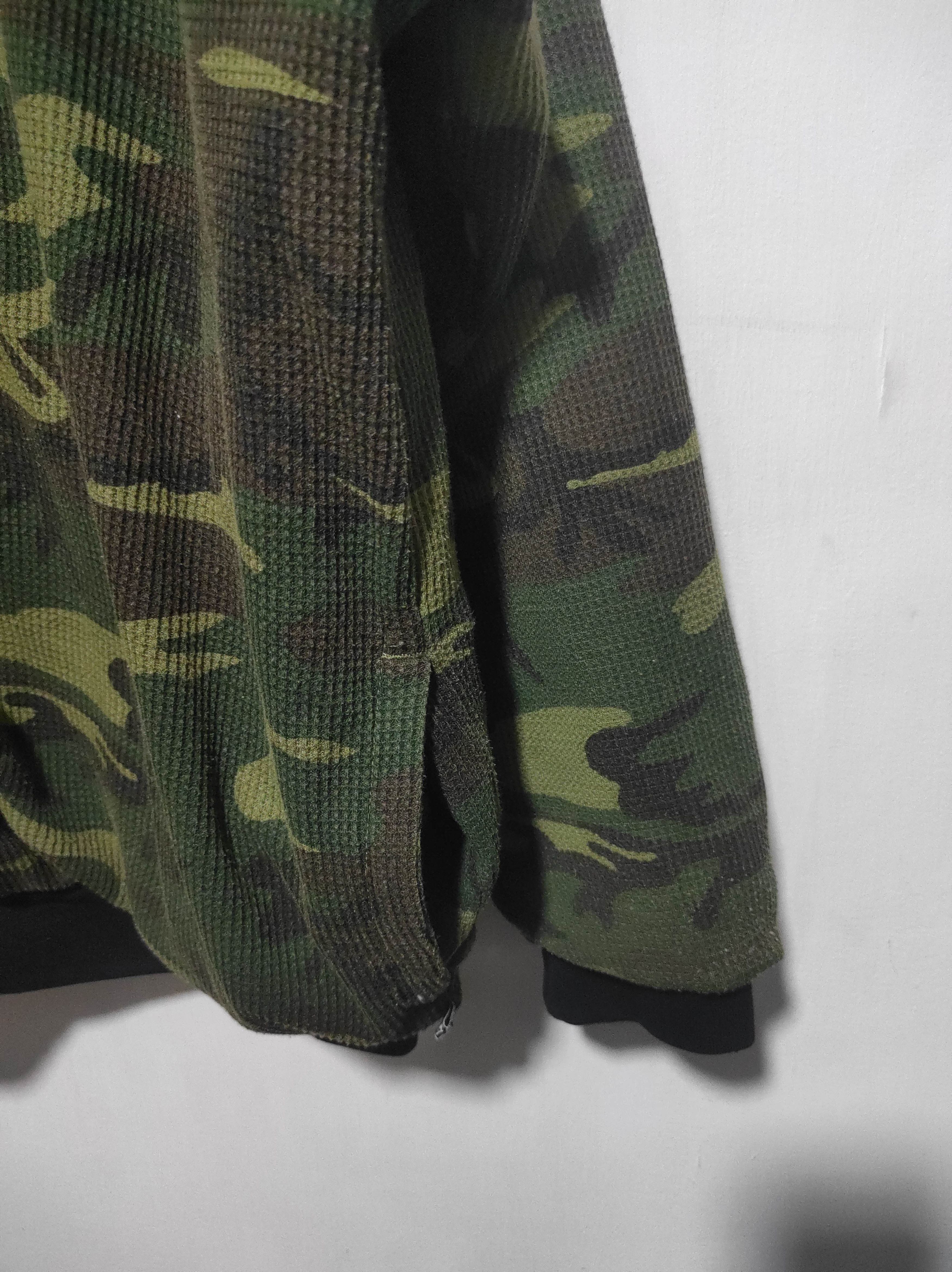 Hysteric Glamour Pro Club Camo Reversible Heavy Zipper Fur Hoodie LGB style Size US XXL / EU 58 / 5 - 7 Thumbnail