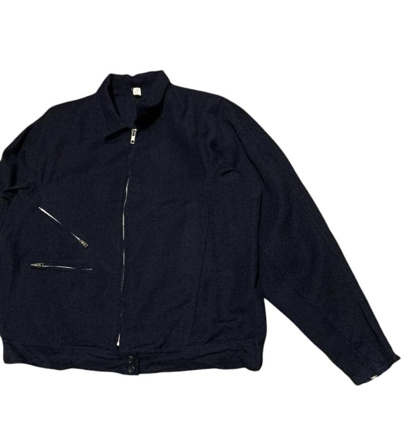 Yohji Yamamoto Yohji Yamamoto YS Cottonning Workshop Wool Bomber Jacket Size US M / EU 48-50 / 2 - 3 Thumbnail