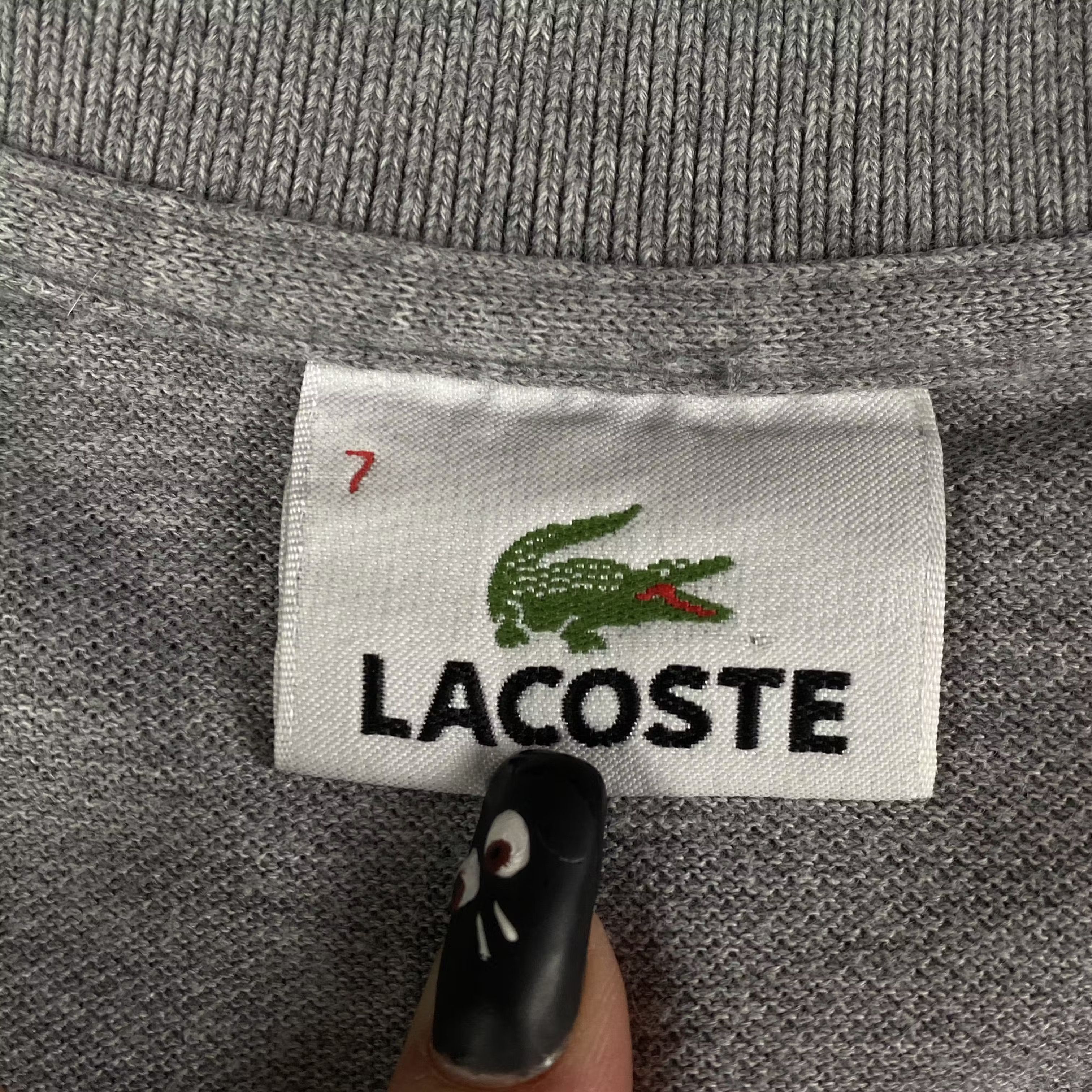 Lacoste × Vintage Men’s Polo T-Shirt Lacoste Vintage Size 7 Size US L / EU 52-54 / 3 - 4 Thumbnail