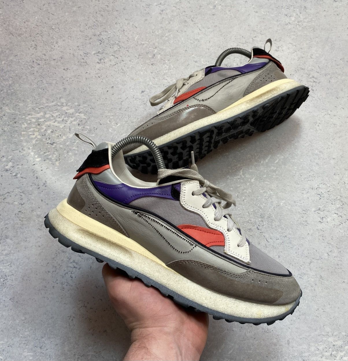 Other Hidnander Threedome.Zero Low Top Sneakers Light Grey Size 39 Size US 9 / IT 39 - 1 Thumbnail