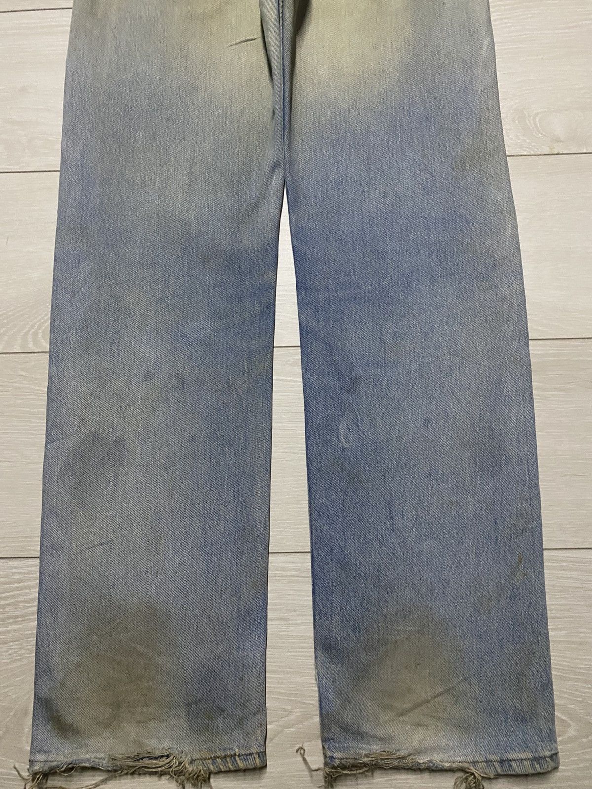 Levi's Vintage Levis 501xx 90s Grunge Distressed Jeans Size US 32 / EU 48 - 6 Thumbnail