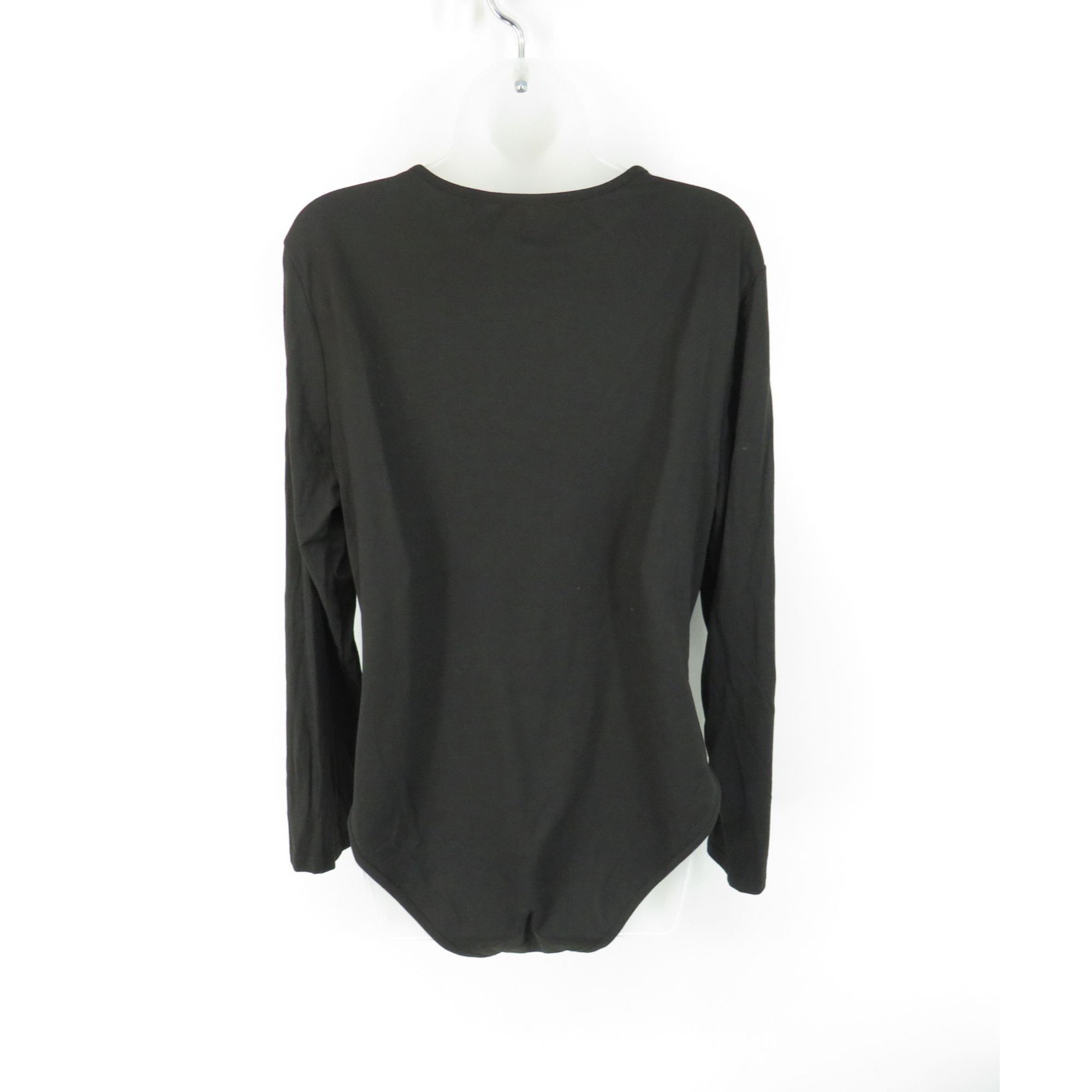 Other Women's Black Bodysuit 2XL Cutout Front NWOT Size XXL / US 16-18 / IT 52-54 - 2 Thumbnail