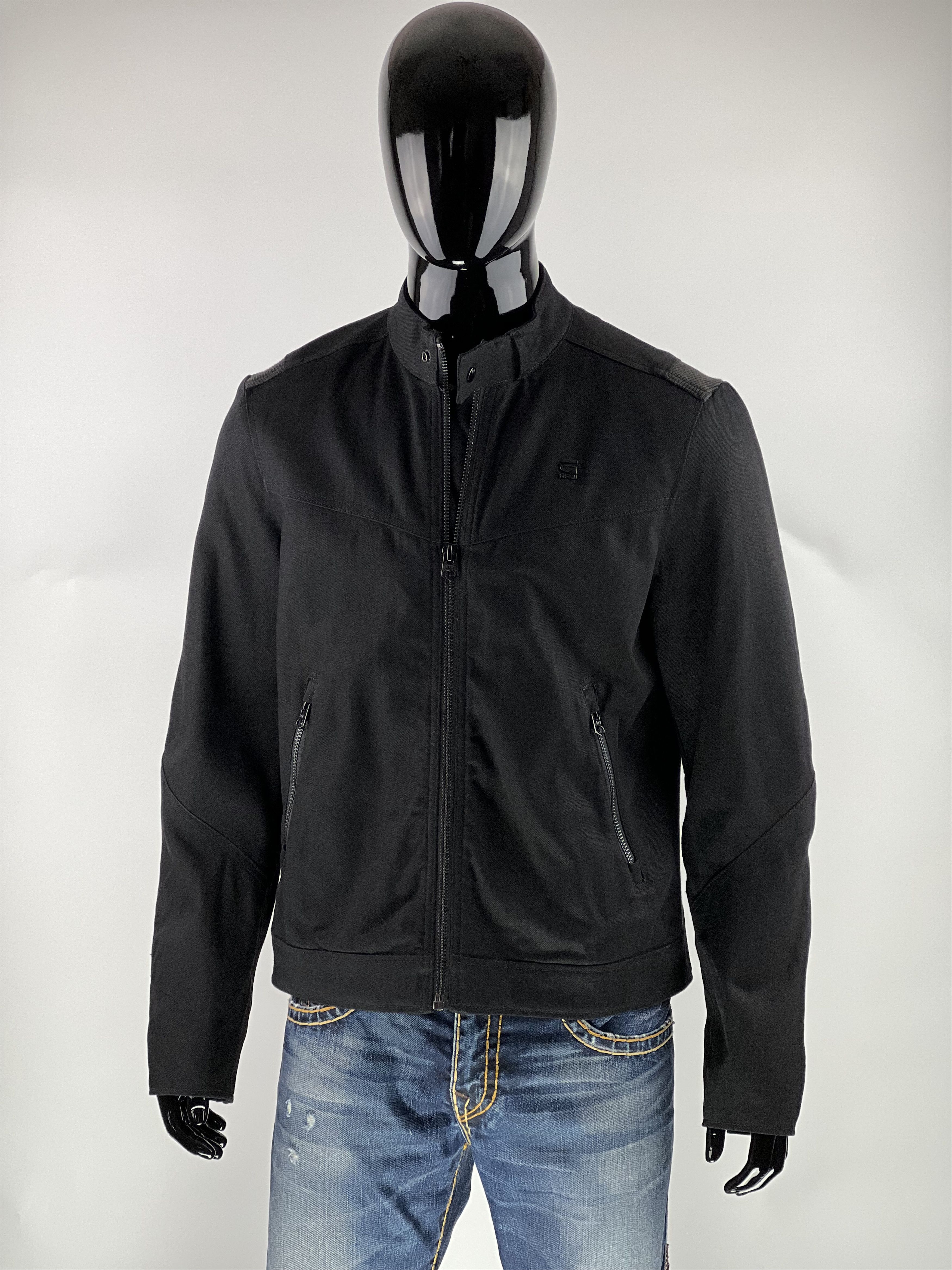 G-Star G-Star Raw Motac DC Biker Jacket Men's Black Size L Size US L / EU 52-54 / 3 - 1 Thumbnail