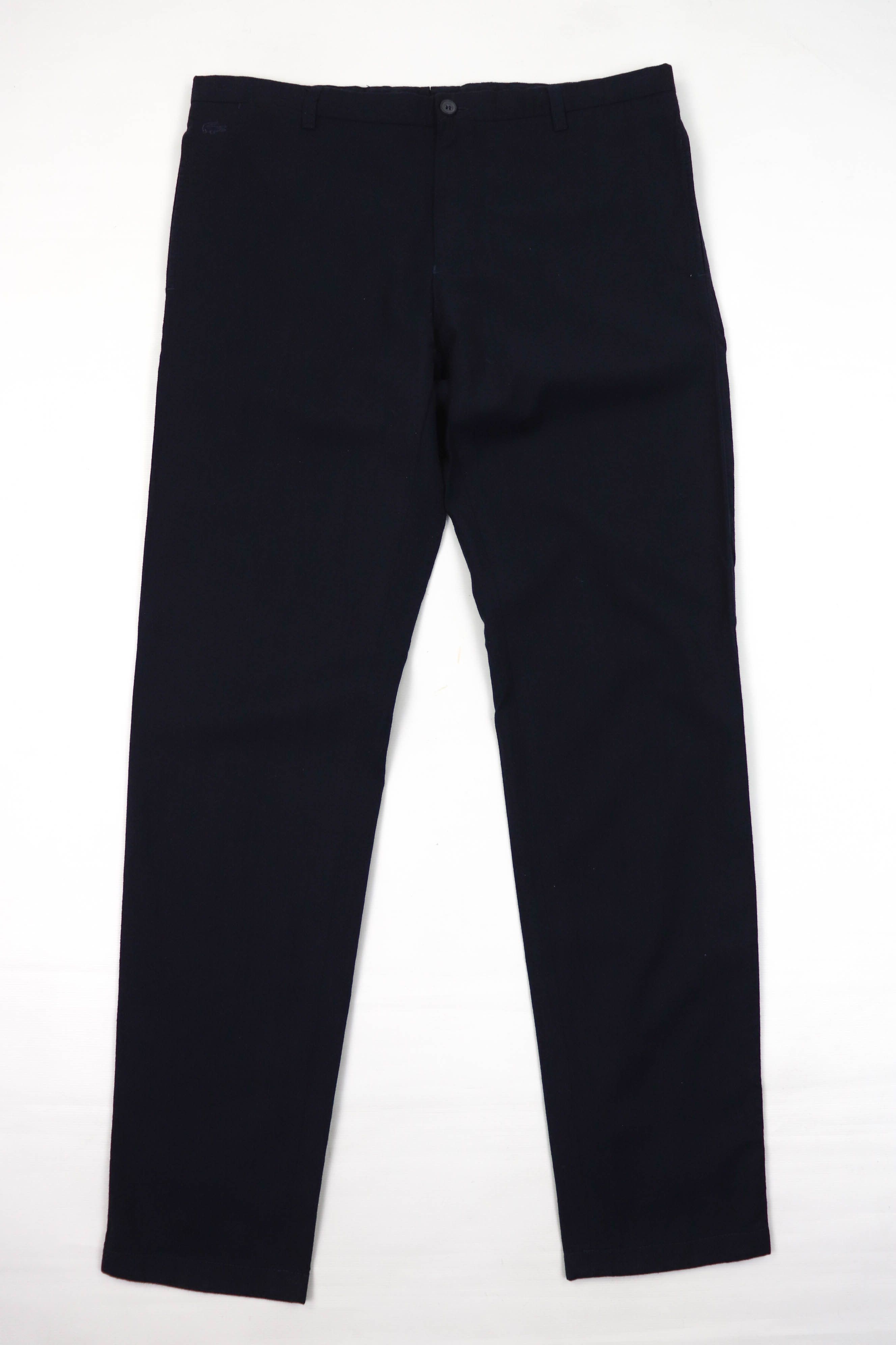 Lacoste Lacoste Slim Fit Men’s Dark Blue Wool Cotton Slim Fit Pants ...