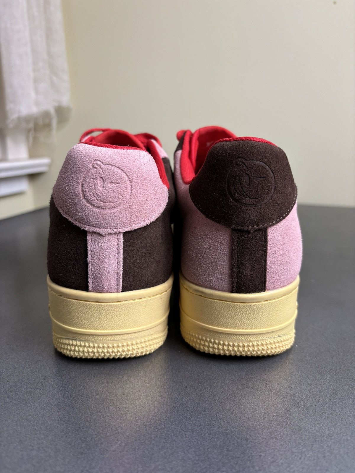 Avirex × Pelle Pelle × Vintage Soulja Boy YUMS Banana Split AF1 Sneakers Dropout Rap Shoes Size US 7.5 / IT 37.5 - 9 Thumbnail