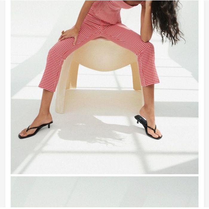 Zara Zara White Satin Wide Leg Pants Size Large Women