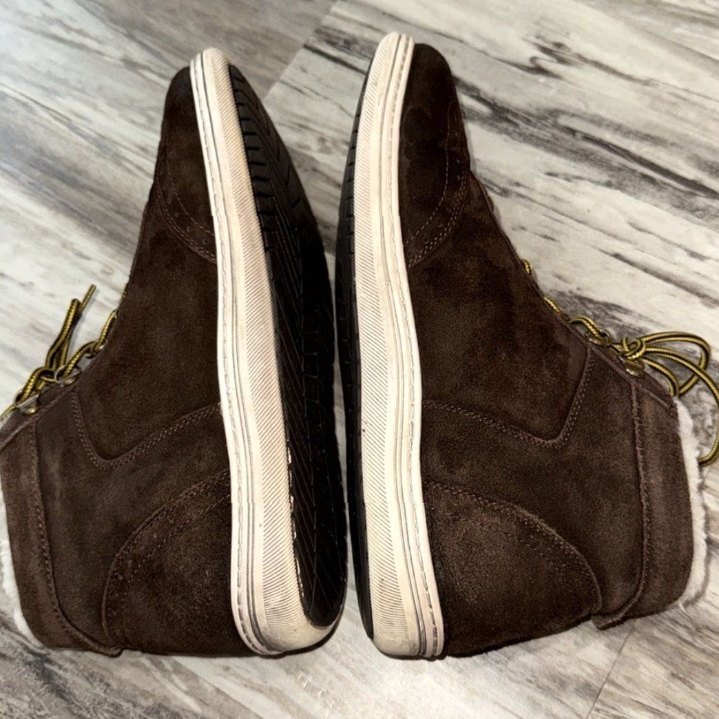 Skin Vintage Foundry Co. Men's Leather Brown Sheepskin Lined Boots Size 11 User: Vintage Foundry Co. Men's Leather Brown Sheepskin Lined Boots Size 11 Size US 11 / EU 44 - 5 Thumbnail