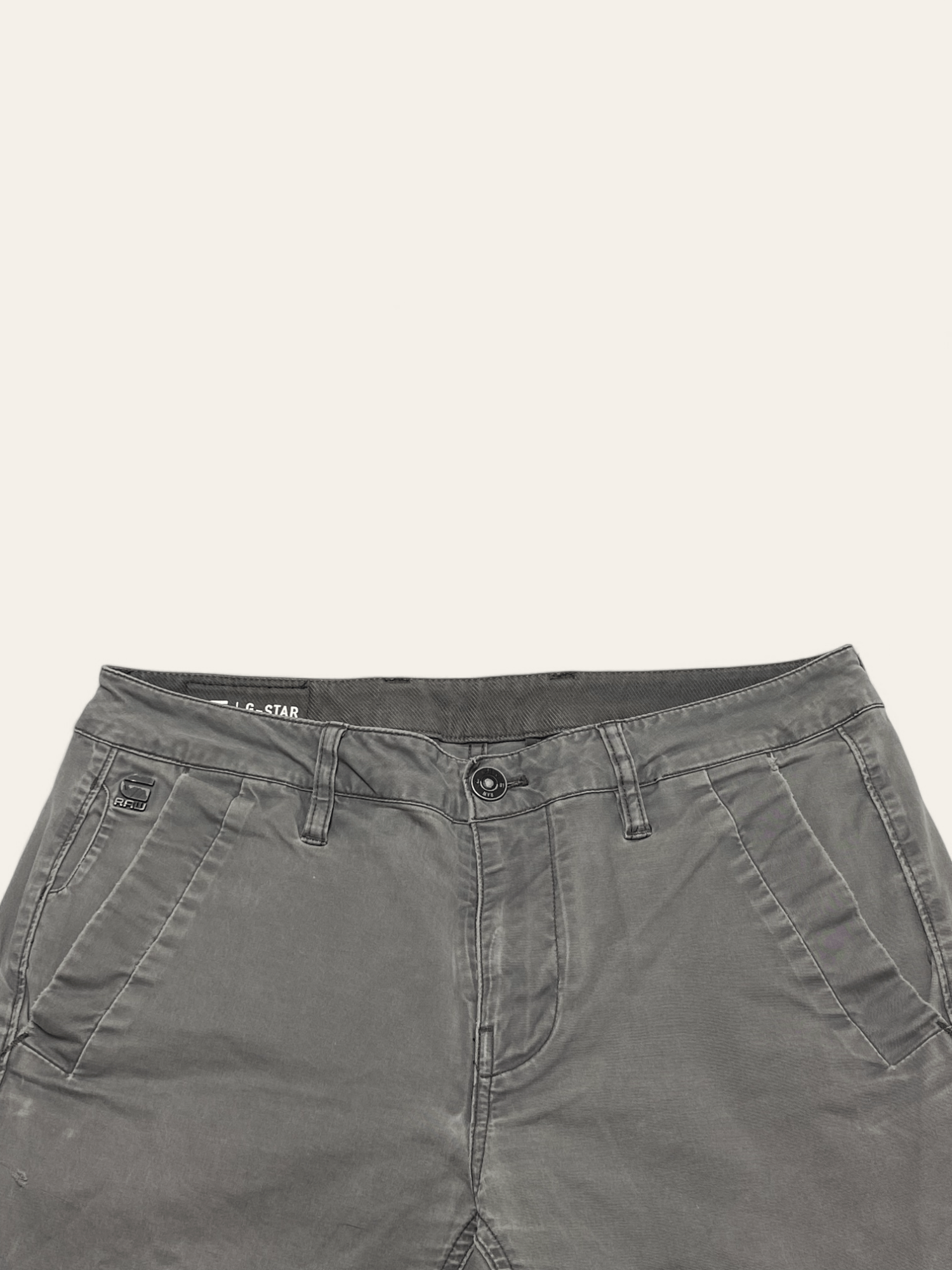 G-Star Vintage G STAR RAW Grey Washed Pants Jeans J Cut Y2k Size US 33 - 7 Thumbnail