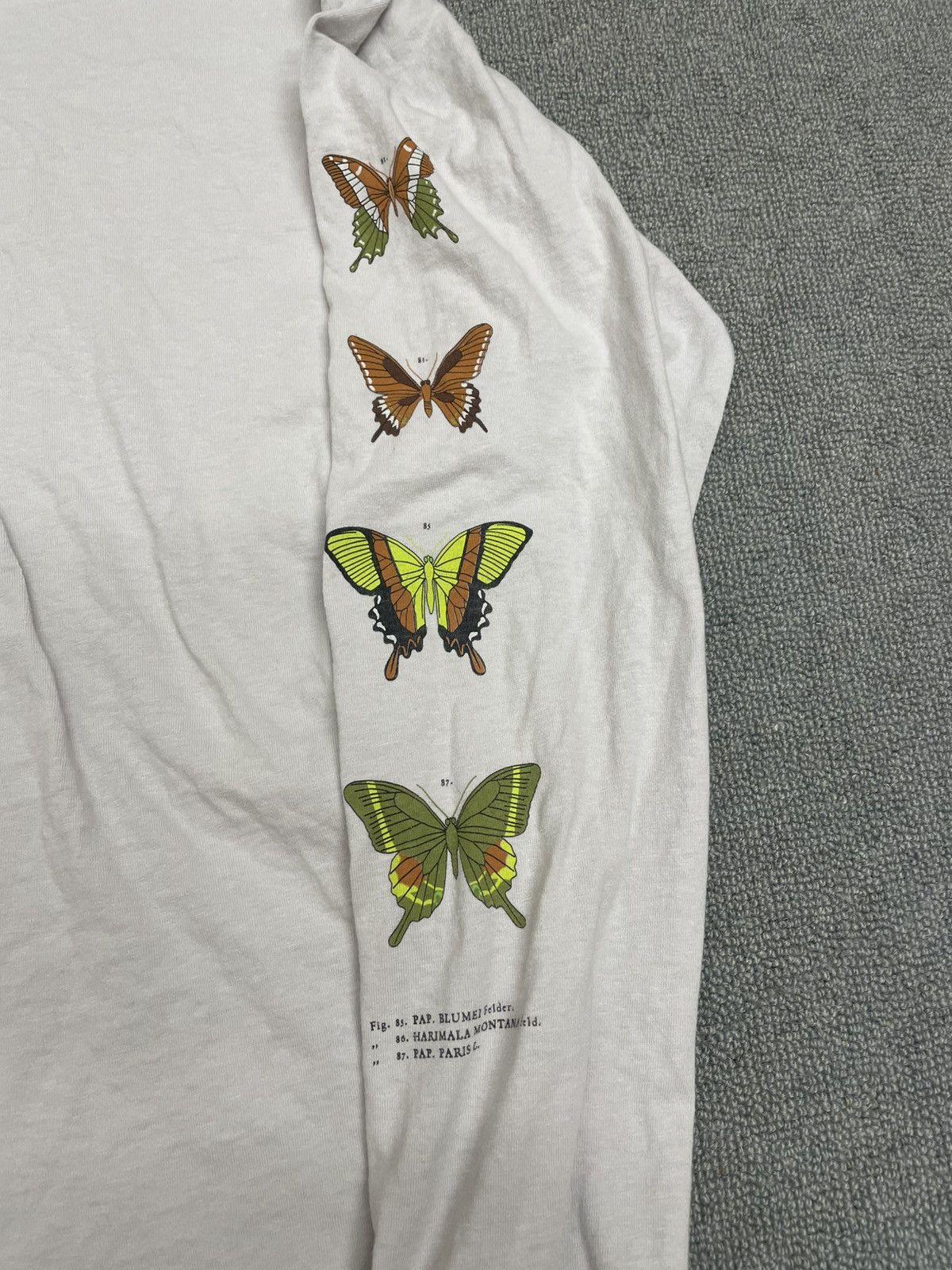 John Elliott John Elliott Butterflies Long Sleeve Tee Size US M / EU 48-50 / 2 - 3 Thumbnail