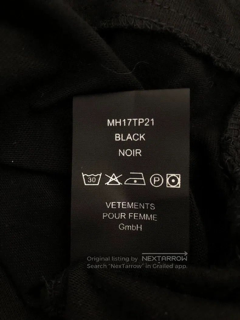 Vetements Vetements Letter logo hoodie Size US S / EU 44-46 / 1 - 8 Thumbnail
