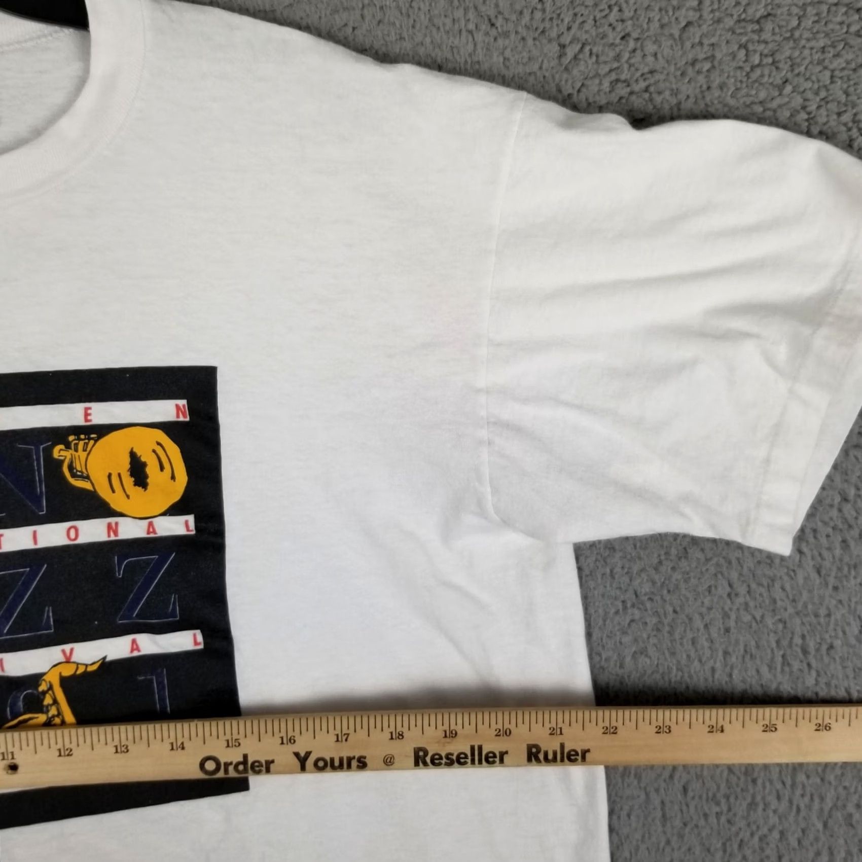 Jerzees University of Nevada Reno Shirt Men XL Jazz Festival 1991 Music Single Stitch Size US XL / EU 56 / 4 - 7 Thumbnail