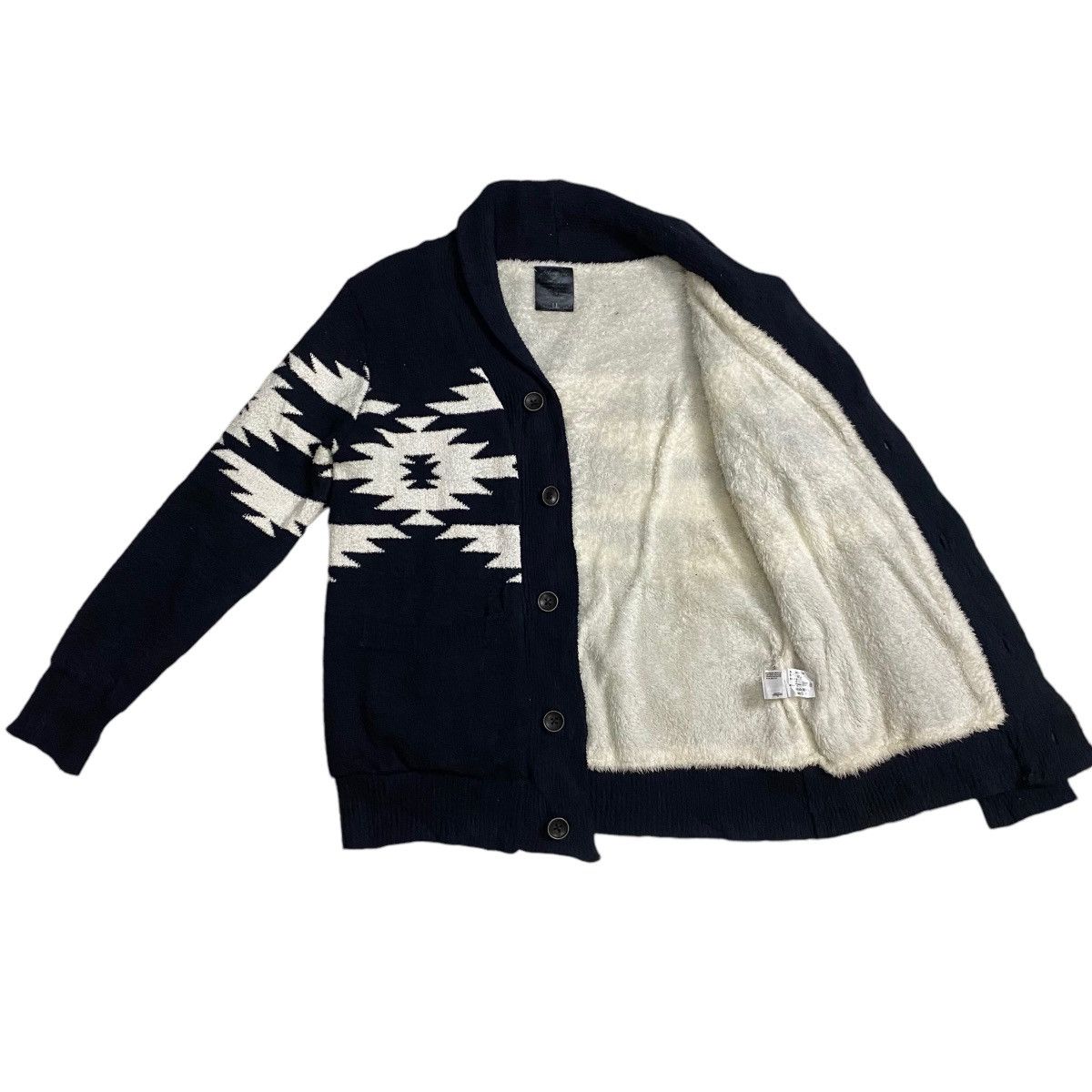 Japanese Brand × Native Amorte native navajo fleece cardigan Size US L / EU 52-54 / 3 - 7 Thumbnail