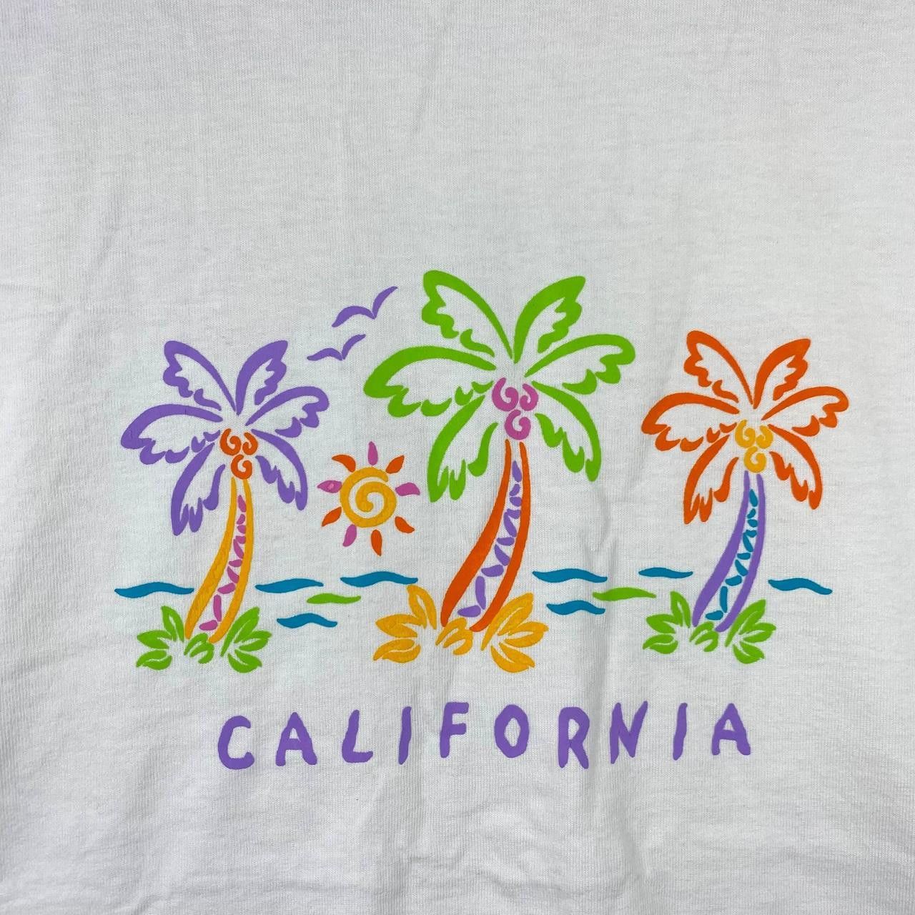 Vintage Vintage CALIFORNIA BEACH PAINTING Logo Tee Shirt Hawaii Size M / US 6-8 / IT 42-44 - 3 Thumbnail