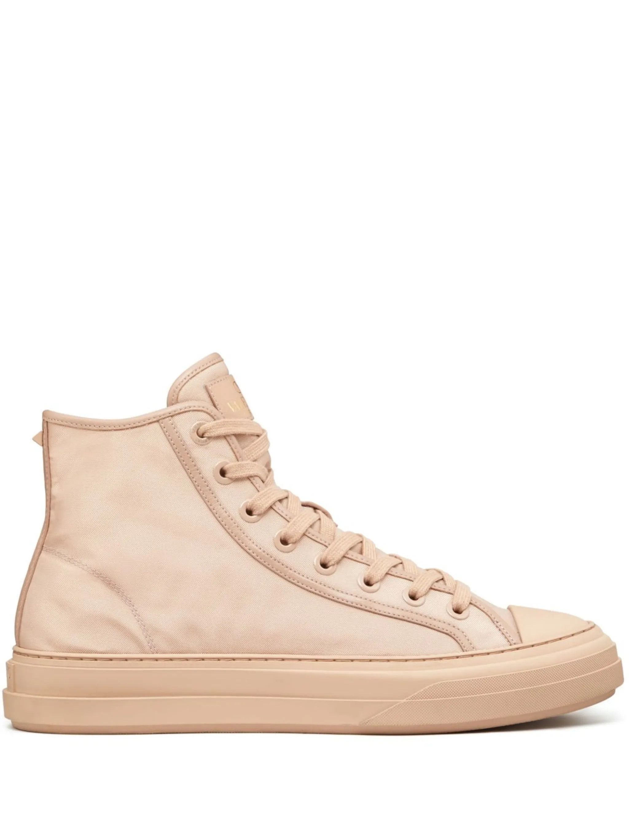 Valentino o1y0525 Hi-Top Sneakers in Light Pink Size US 8 / EU 41 - 1 Thumbnail