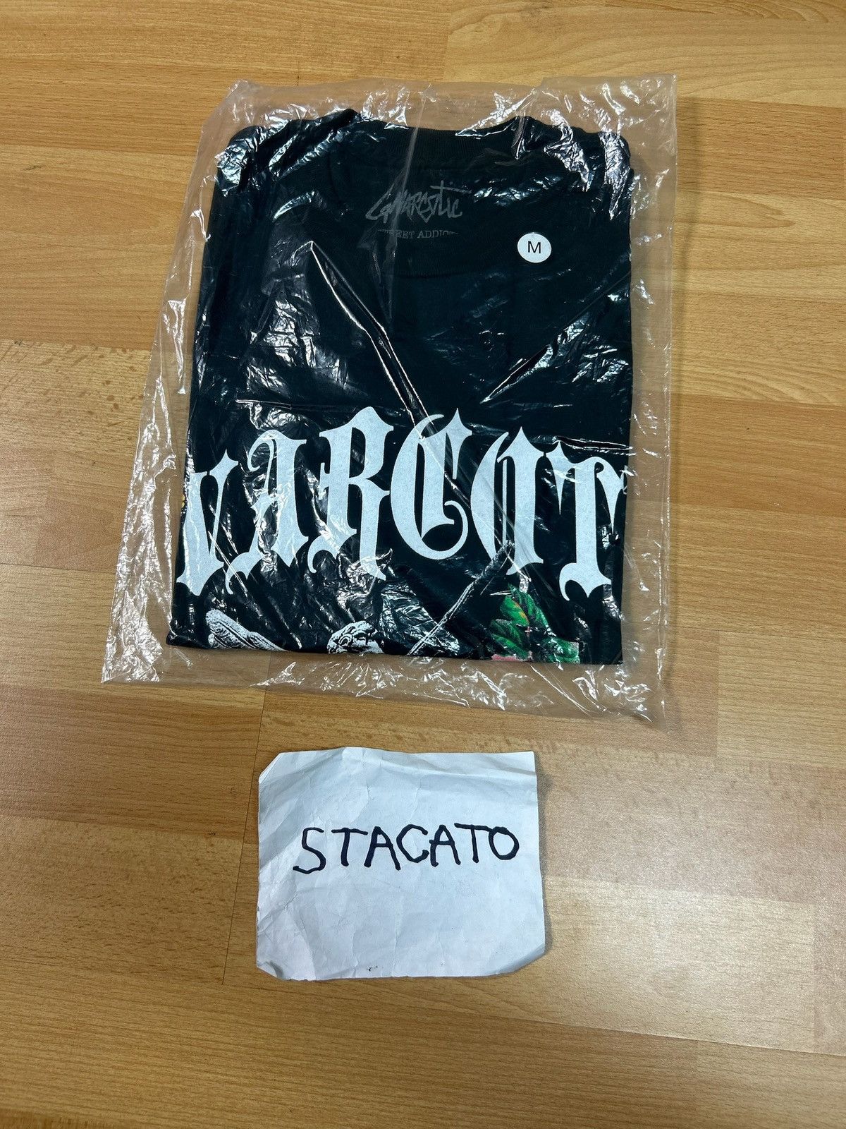 Gnarcotic × Rap Tees Gnarcotic Lil Gnar Love Has No Face Tee Black Size US M / EU 48-50 / 2 - 2 Thumbnail